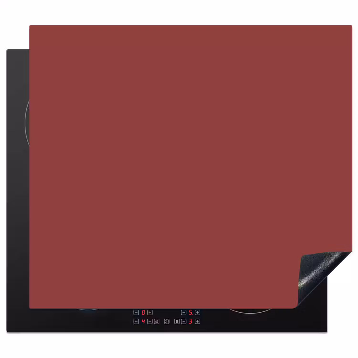Barn - Antique - Rood Inductie beschermer vinyl 3mm middel 274 -3d