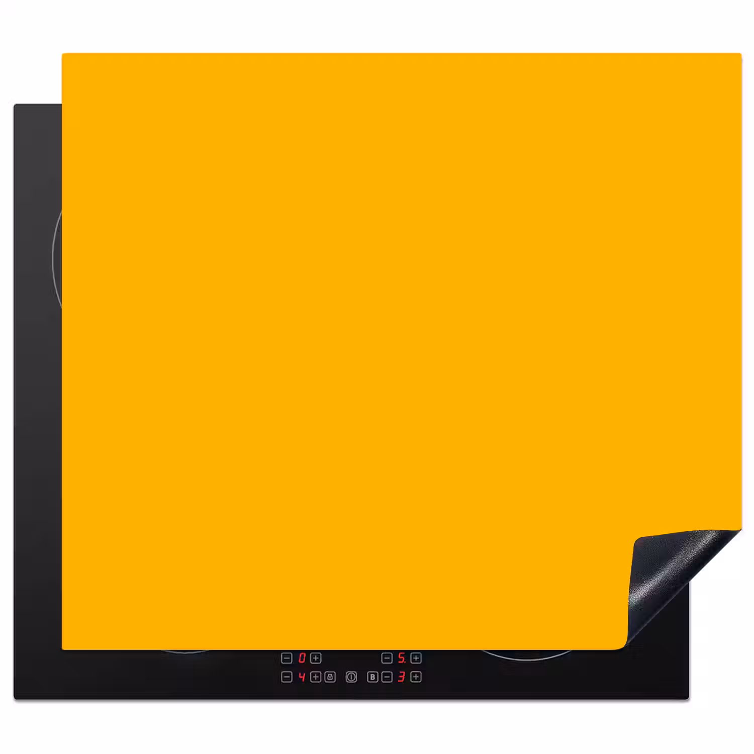 Vivid - Amber - Geel Inductie beschermer vinyl 3mm middel 274 -3d