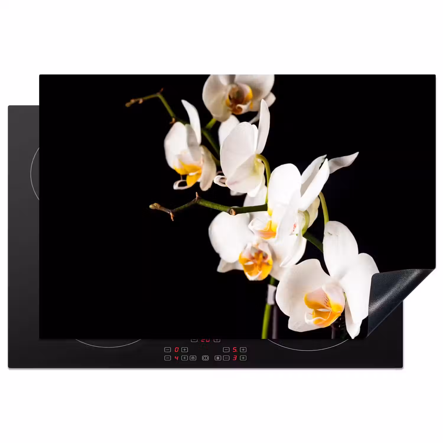 Hemelse Orchideeëntak Inductie beschermer vinyl 3mm klein -3d