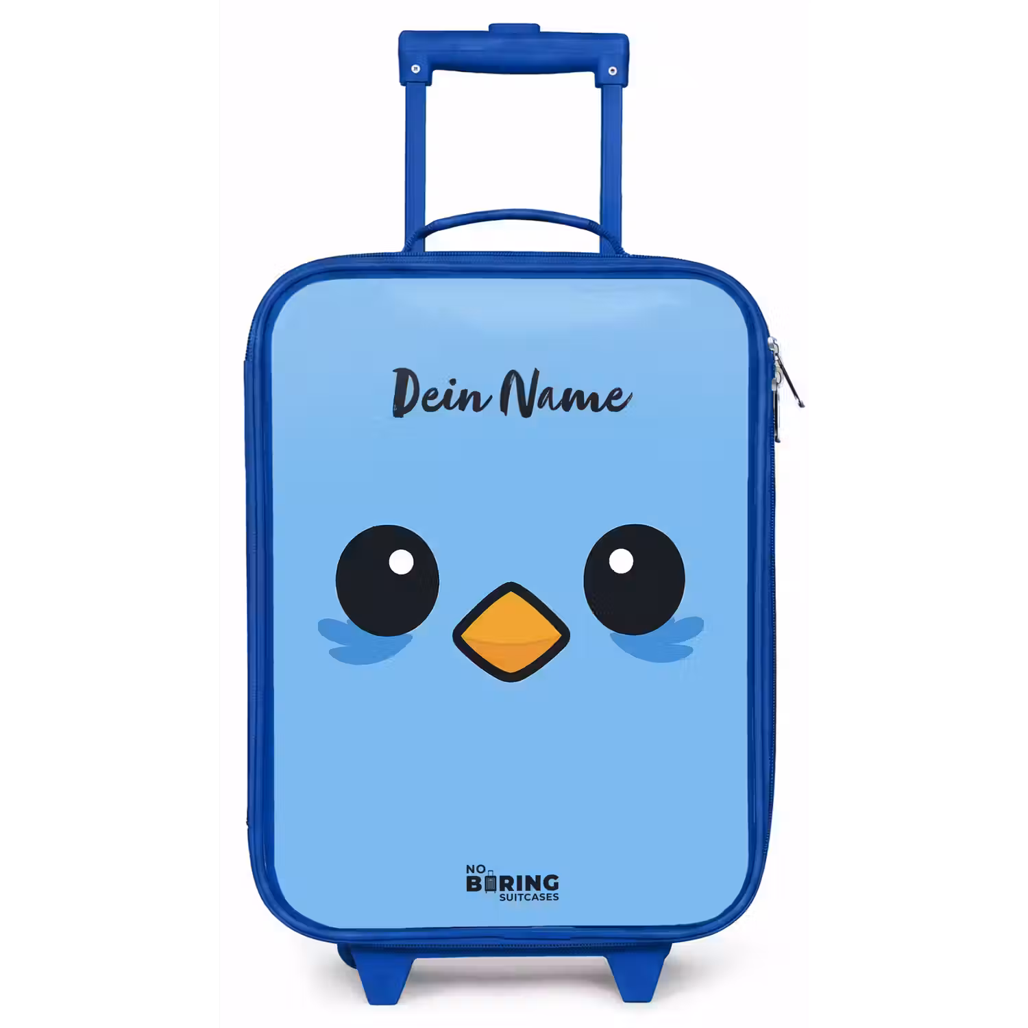 Kawai - Vogel - Blauw Kinderkoffer - Blauw klein -zz3dotto