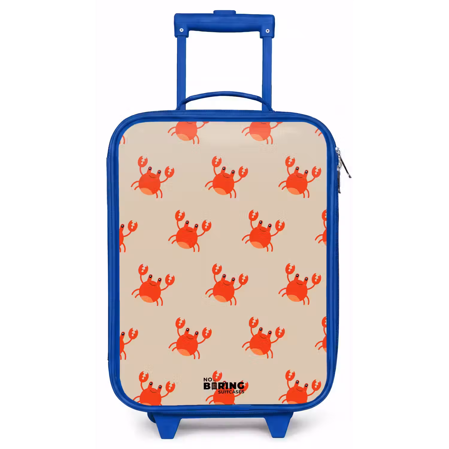 Krabbenkwestie Kinderkoffer - Blauw klein -zz3dotto
