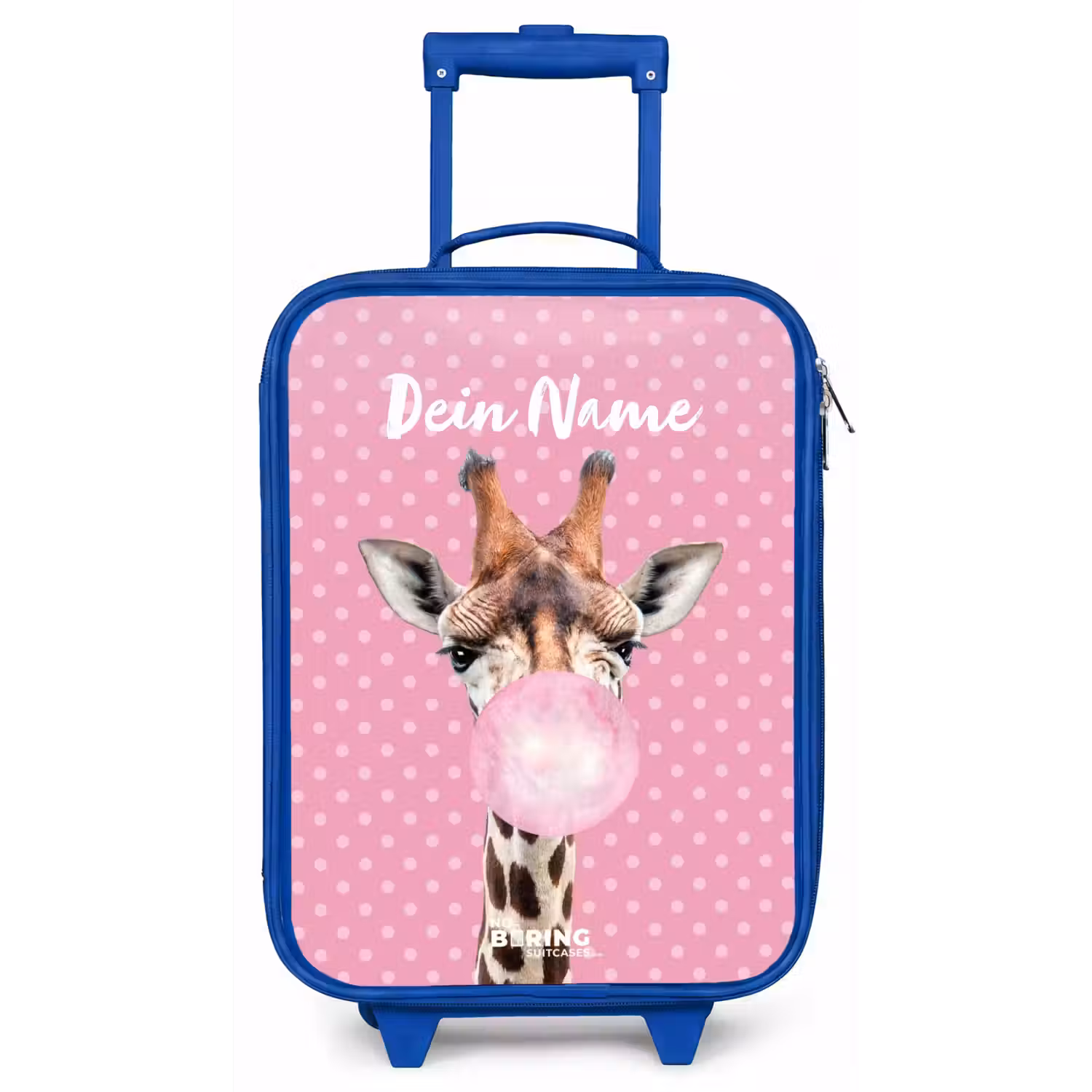 Bubblegum Billy Kinderkoffer - Blauw klein -zz3dotto