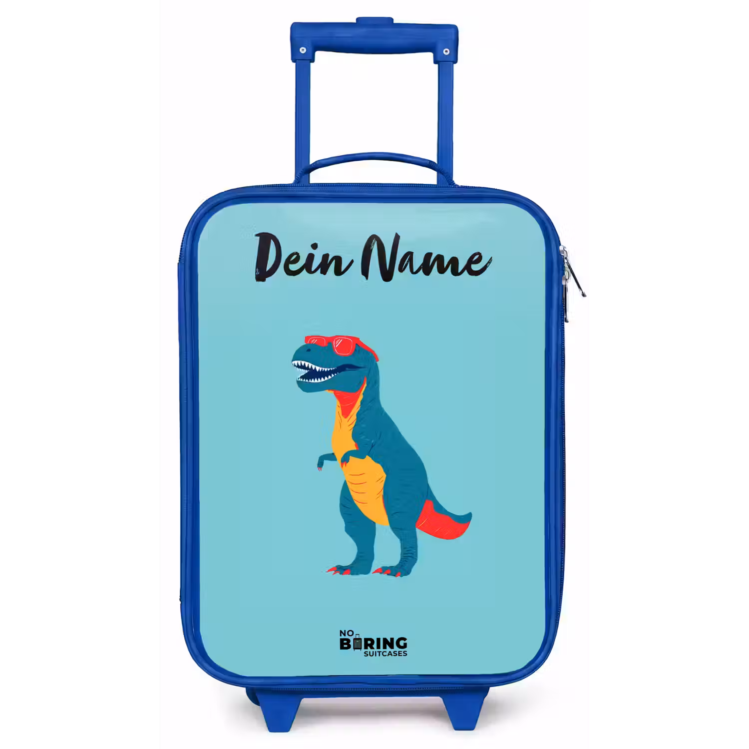 Dino - Dier - Zonnebril Kinderkoffer - Blauw klein -zz3dotto