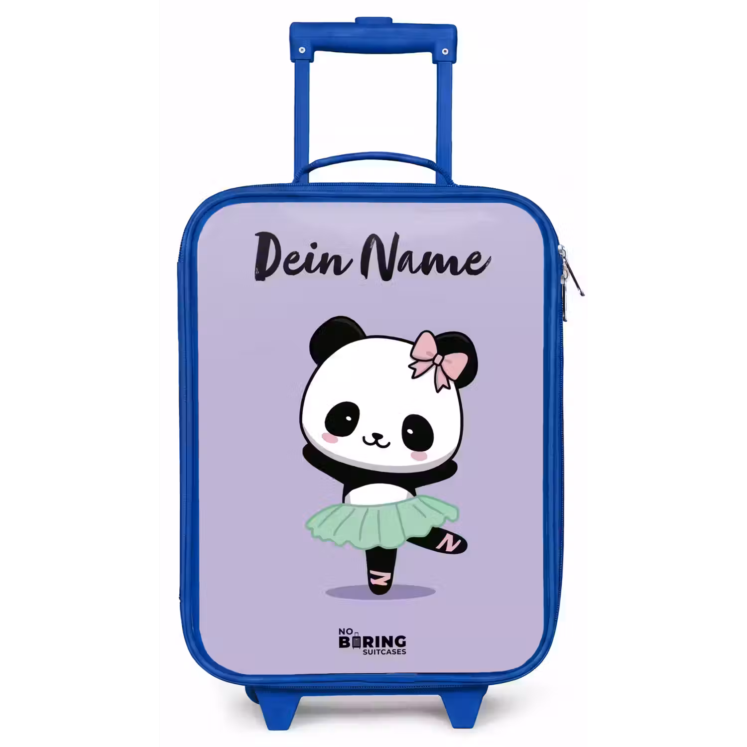 Kawai - Ballet - Panda Kinderkoffer - Blauw klein -zz3dotto