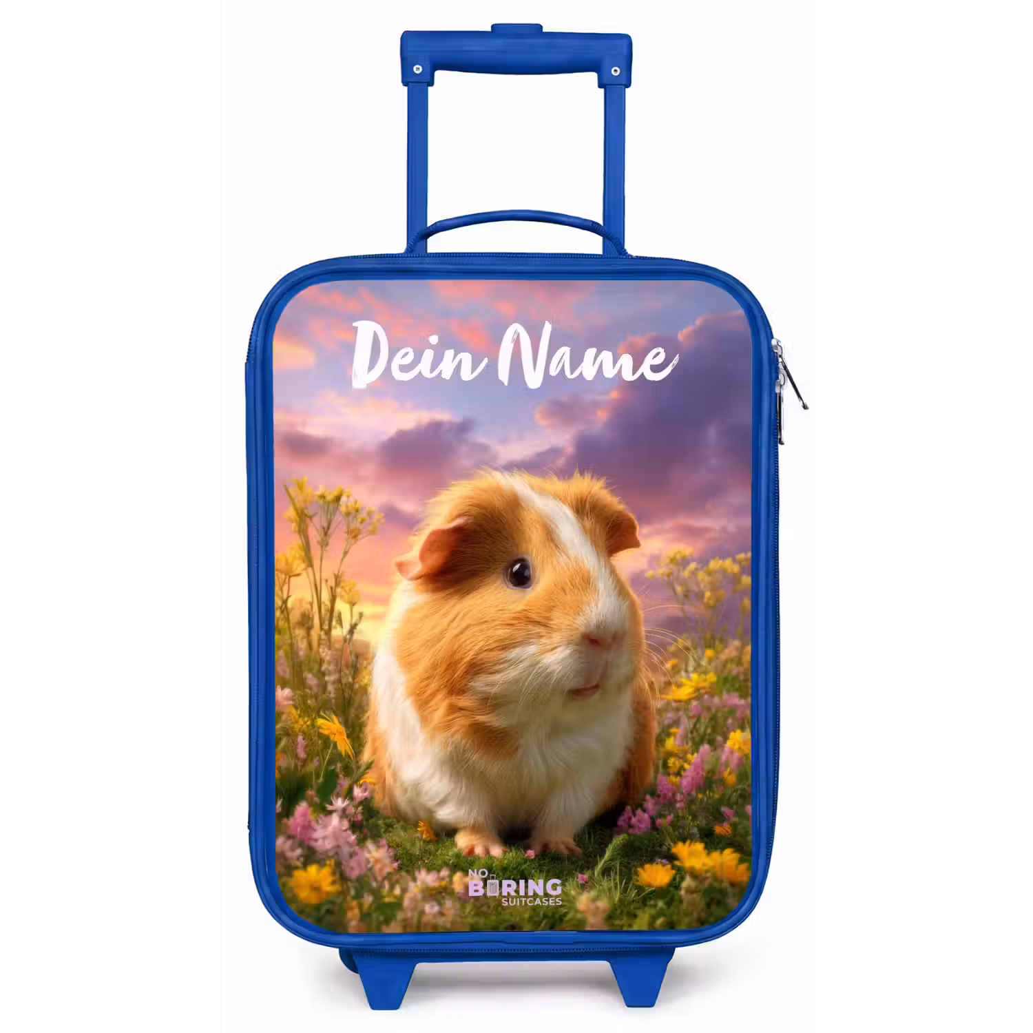 Cavia - Natuur - Dier Kinderkoffer - Blauw klein -zz3dotto