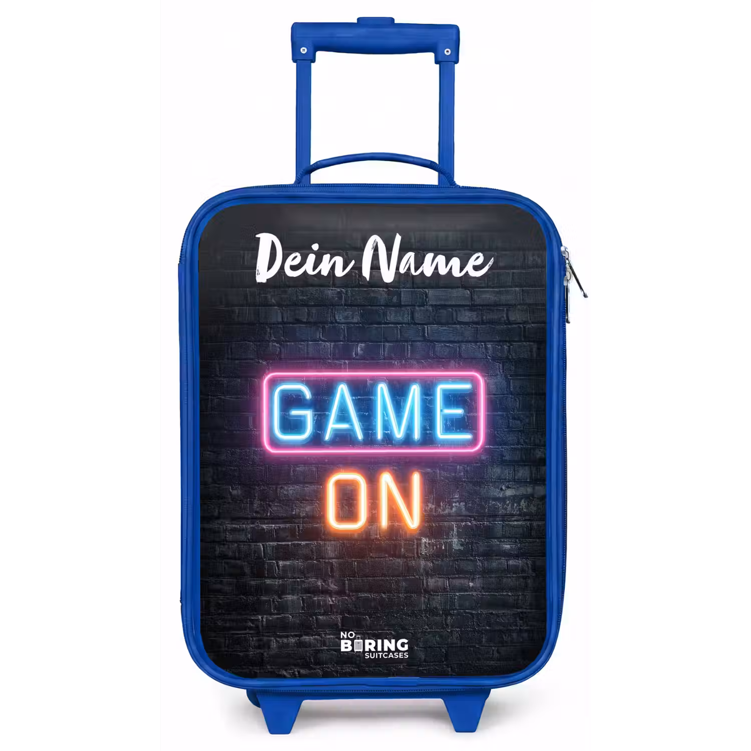 Game - Neon - Muur Kinderkoffer - Blauw klein -zz3dotto