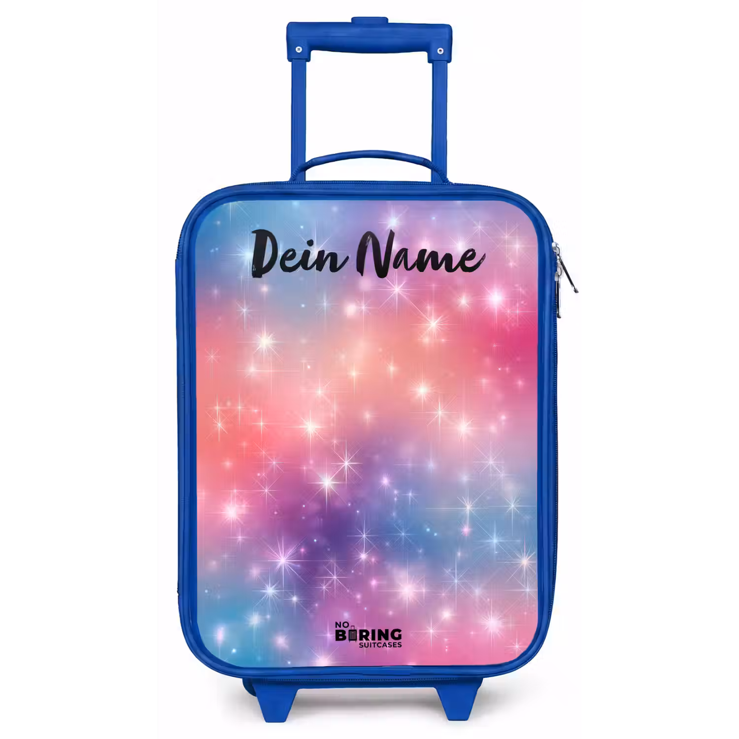 Sterren - Abstract - Kleuren Kinderkoffer - Blauw klein -zz3dotto