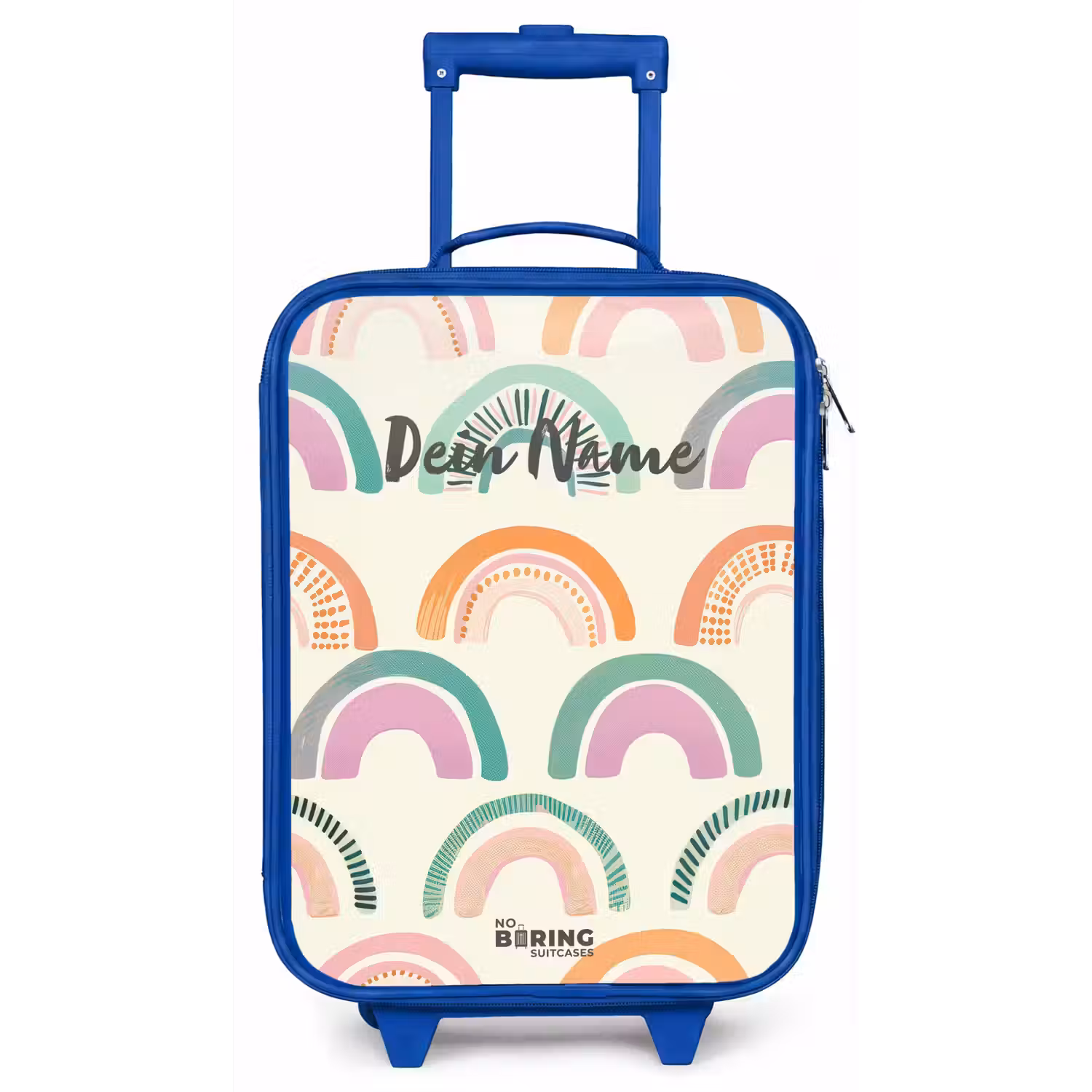 Regenbogen Kinderkoffer - Blauw klein -zz3dotto
