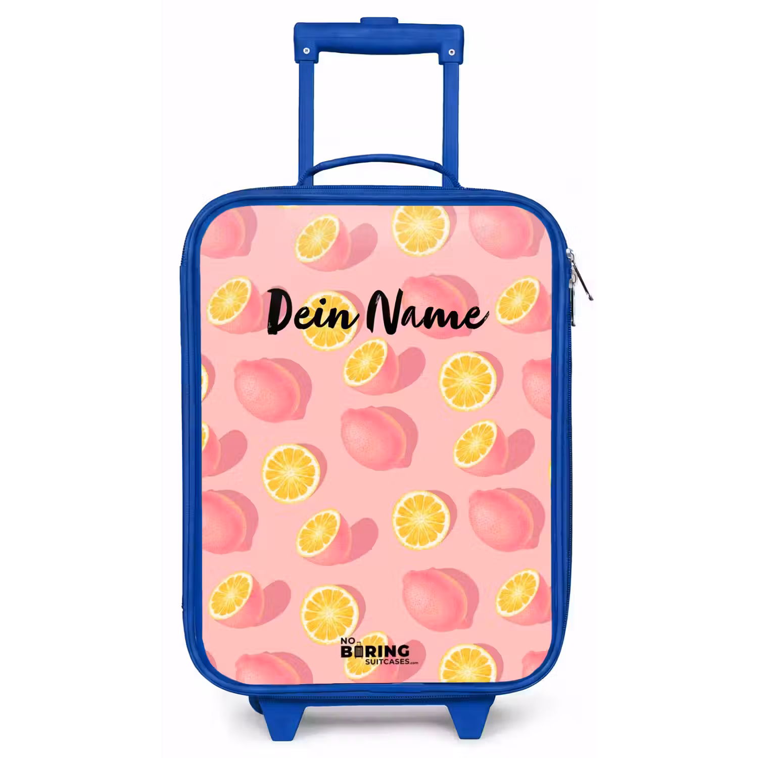 Pink limoncello Kinderkoffer - Blauw klein -zz3dotto