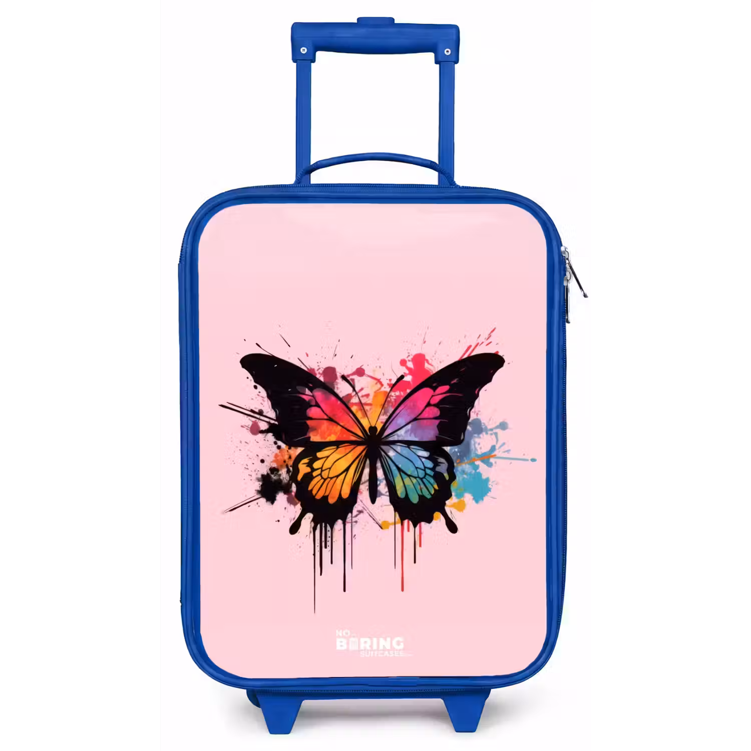 Vlinderverf Kinderkoffer - Blauw klein -zz3dotto