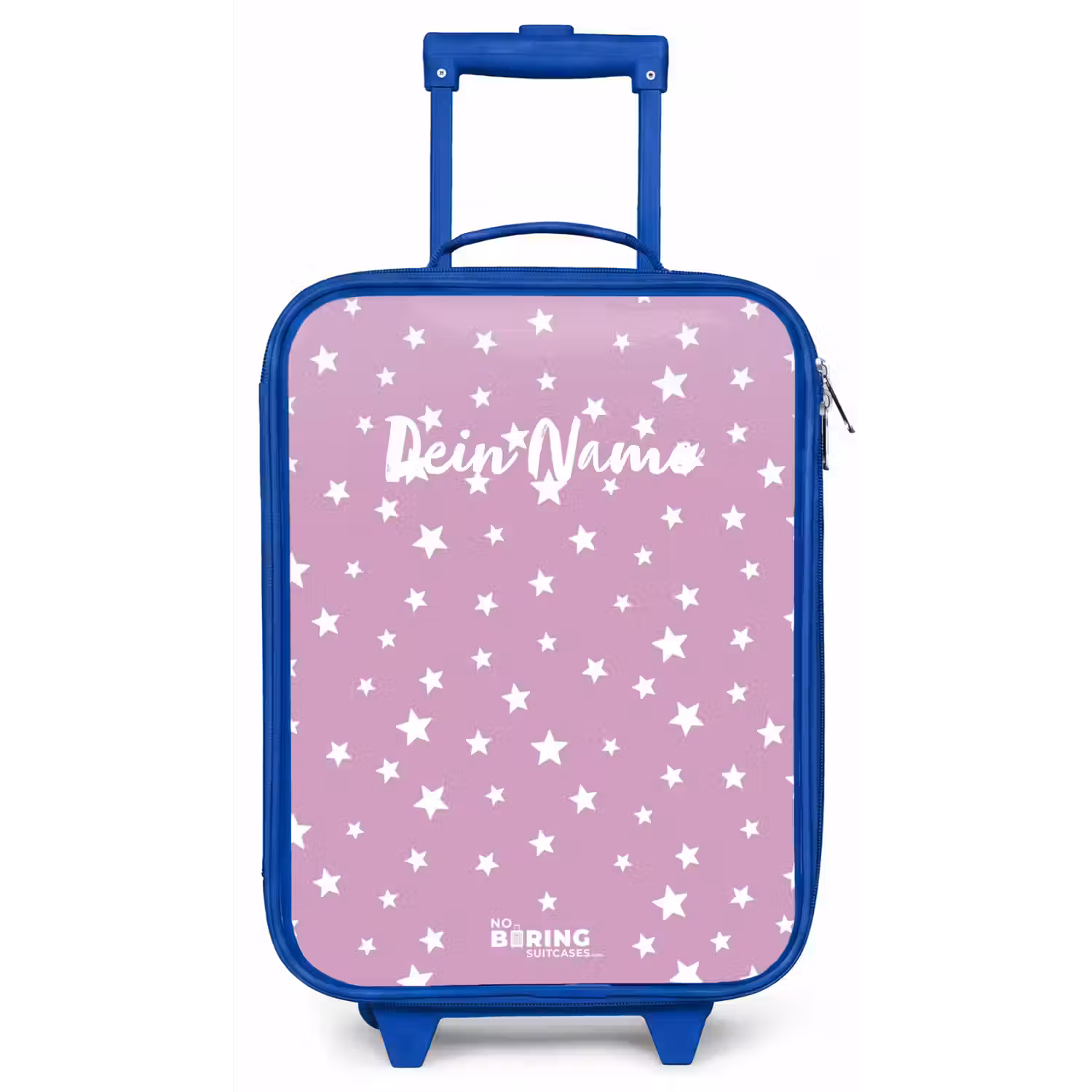 Sterrenstof Kinderkoffer - Blauw klein -zz3dotto