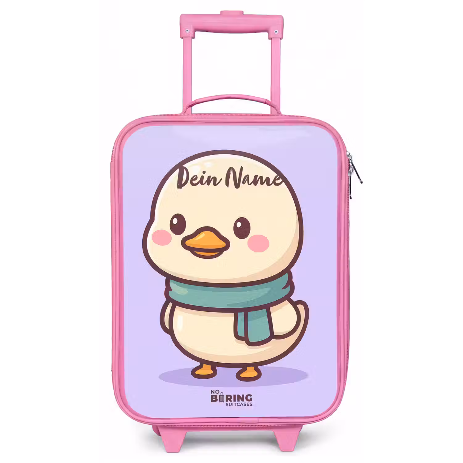 Kawai - Eend - Sjaal Kinderkoffer - Roze klein -zz3dotto