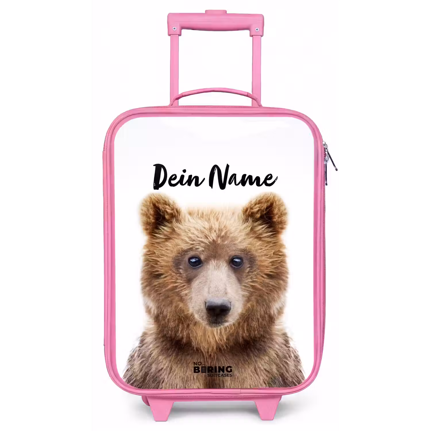 Bennie Beer Kinderkoffer - Roze klein -zz3dotto