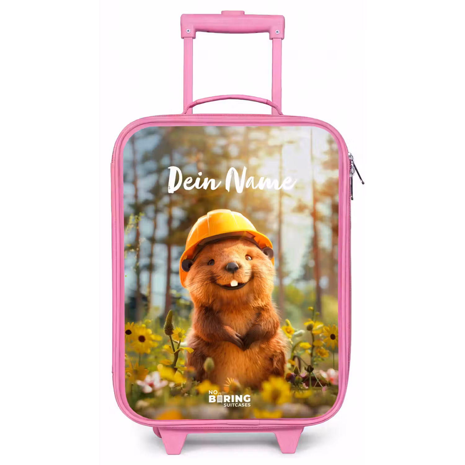 Benno Bloembouwer Kinderkoffer - Roze klein -zz3dotto