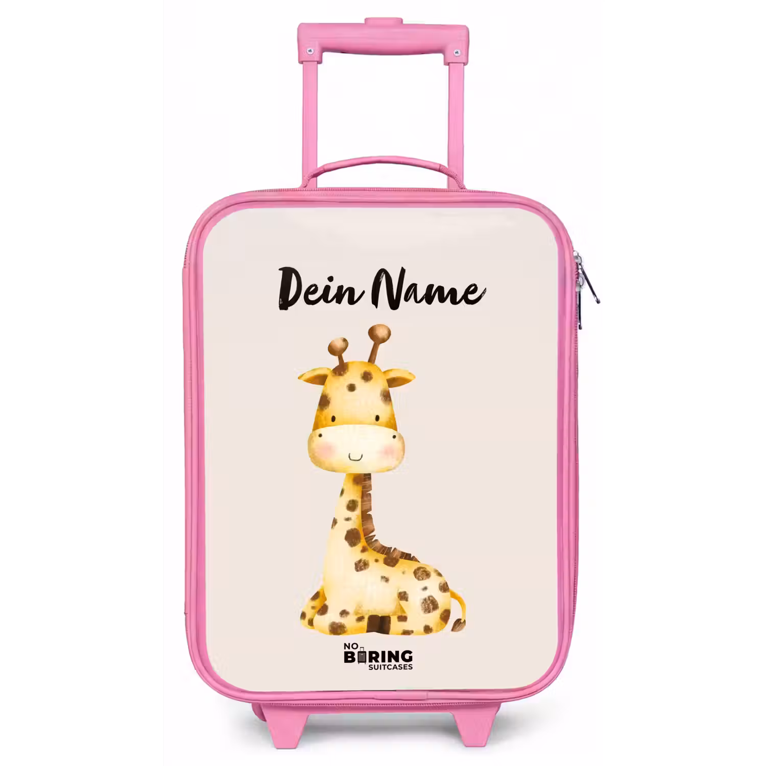 Gigi Giraffe Kinderkoffer - Roze klein -zz3dotto