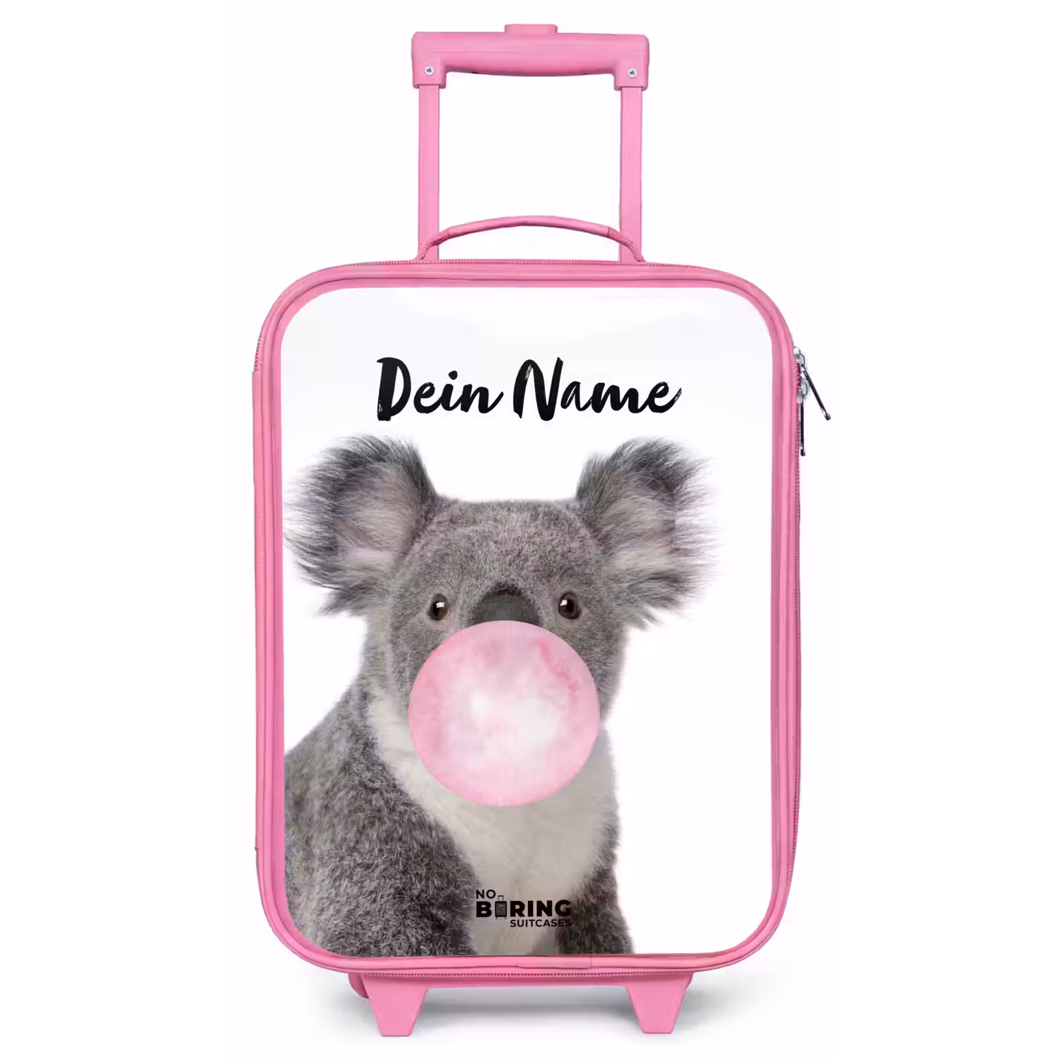Kauwgom koala Kinderkoffer - Roze klein -zz3dotto