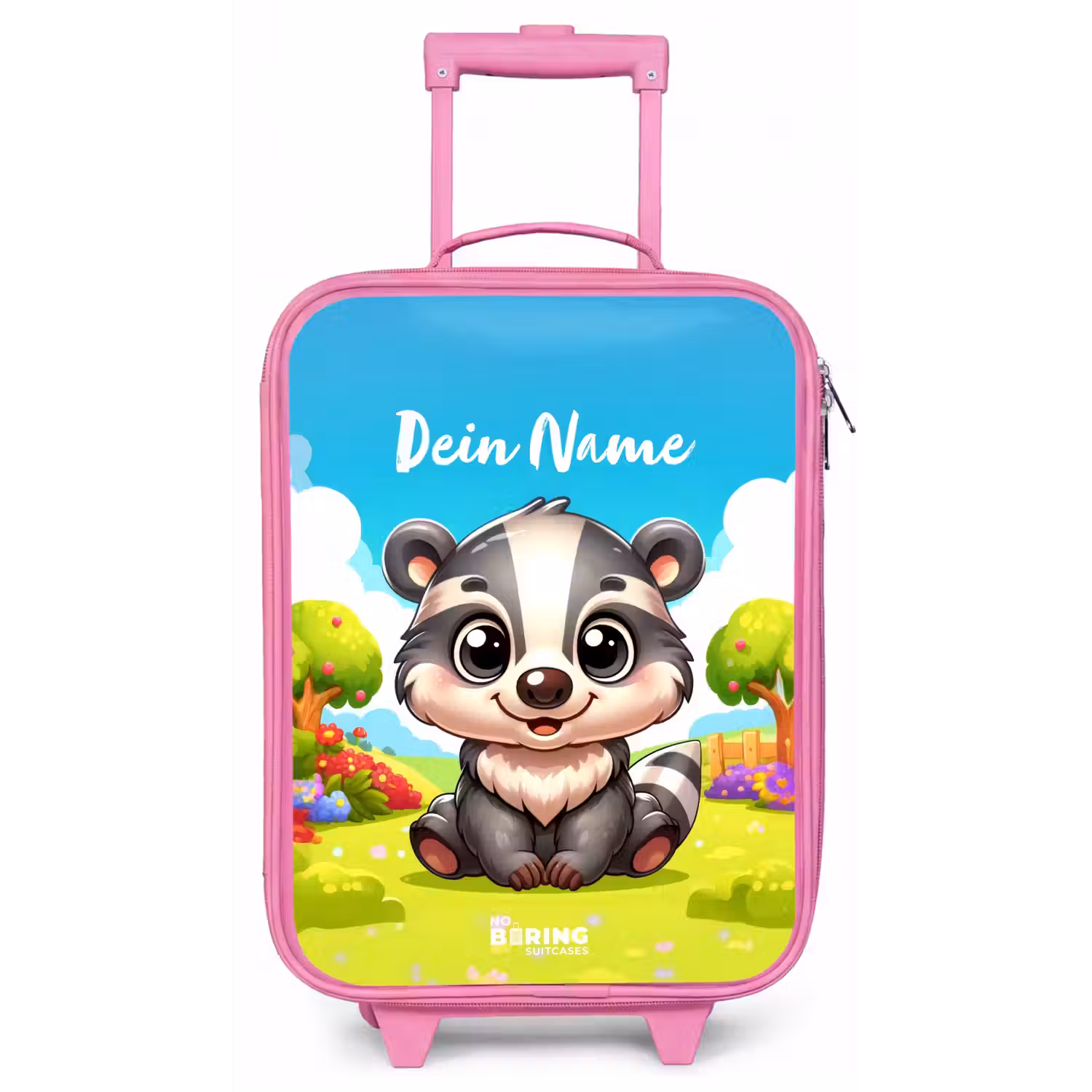 Willy Wipstaart Kinderkoffer - Roze klein -zz3dotto