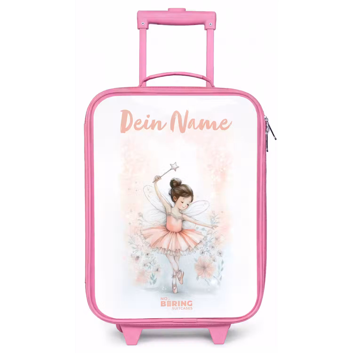 Ballerina - Elf - Fee Kinderkoffer - Roze klein -zz3dotto