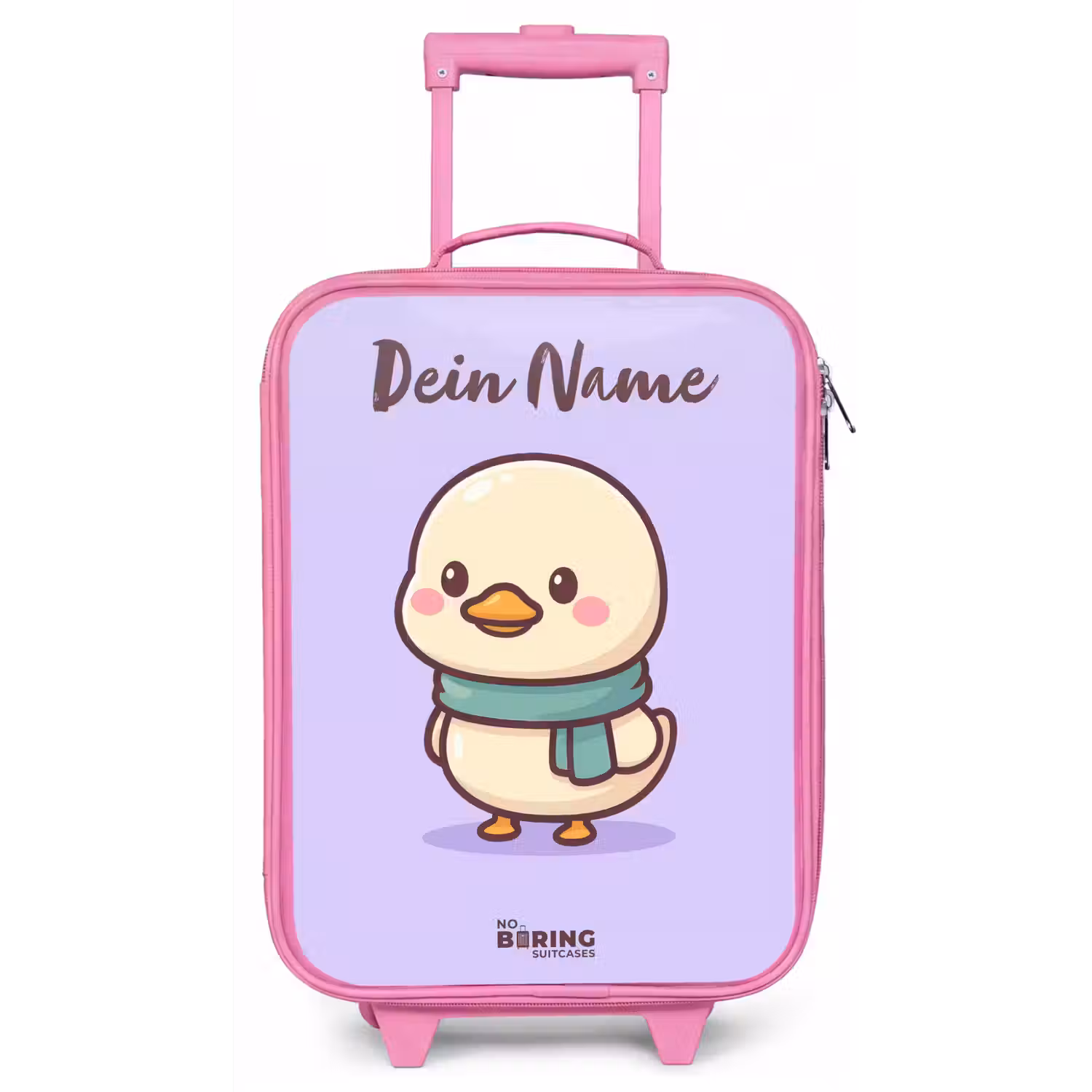 Kawai - Eend - Sjaal Kinderkoffer - Roze klein -zz3dotto