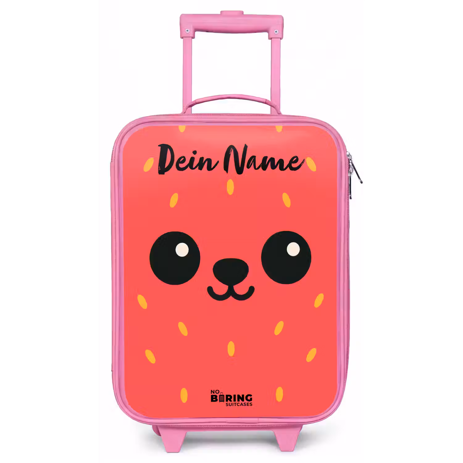Kawai - Aardbei - Rood Kinderkoffer - Roze klein -zz3dotto