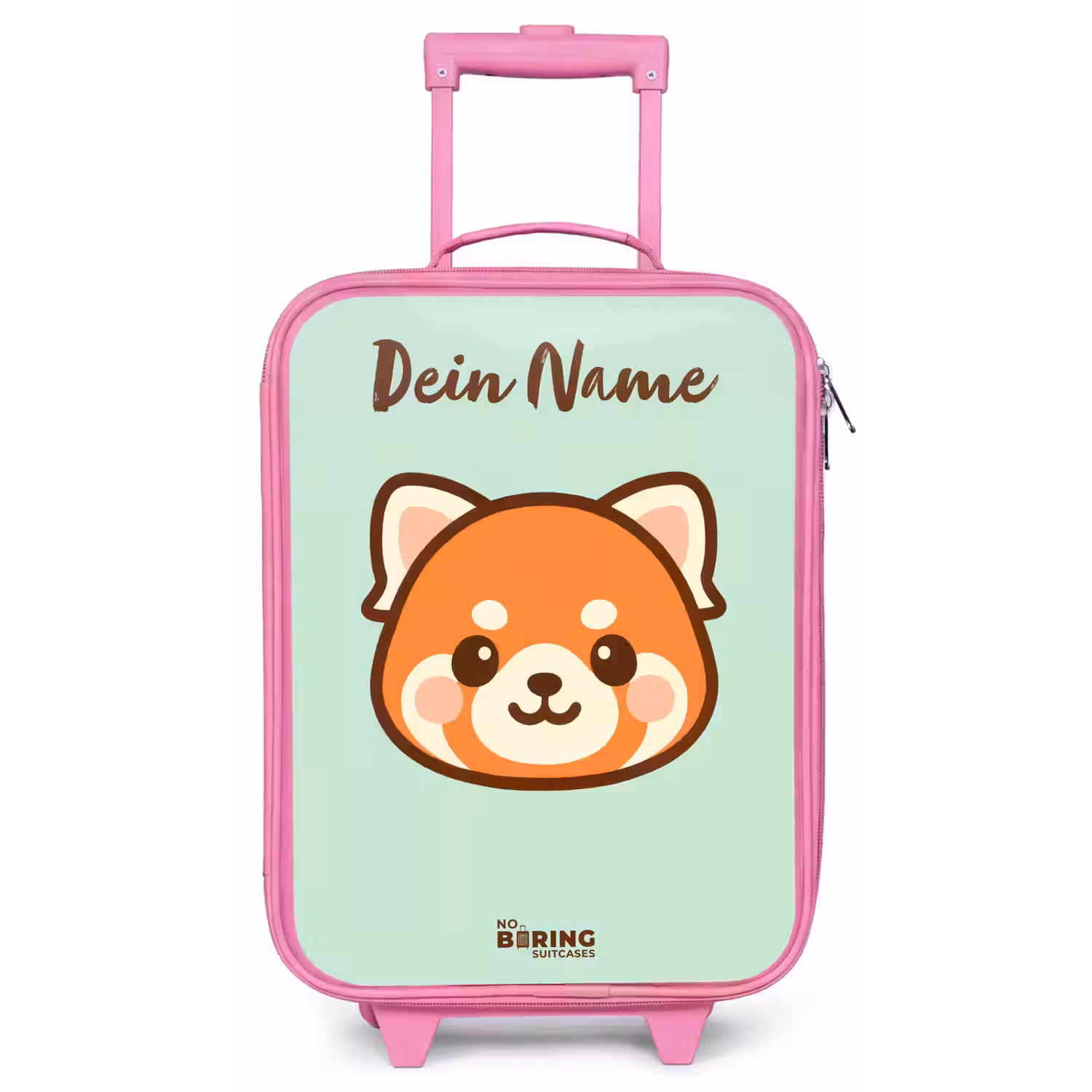 Kawai - Rode panda - Groen Kinderkoffer - Roze klein -zz3dotto