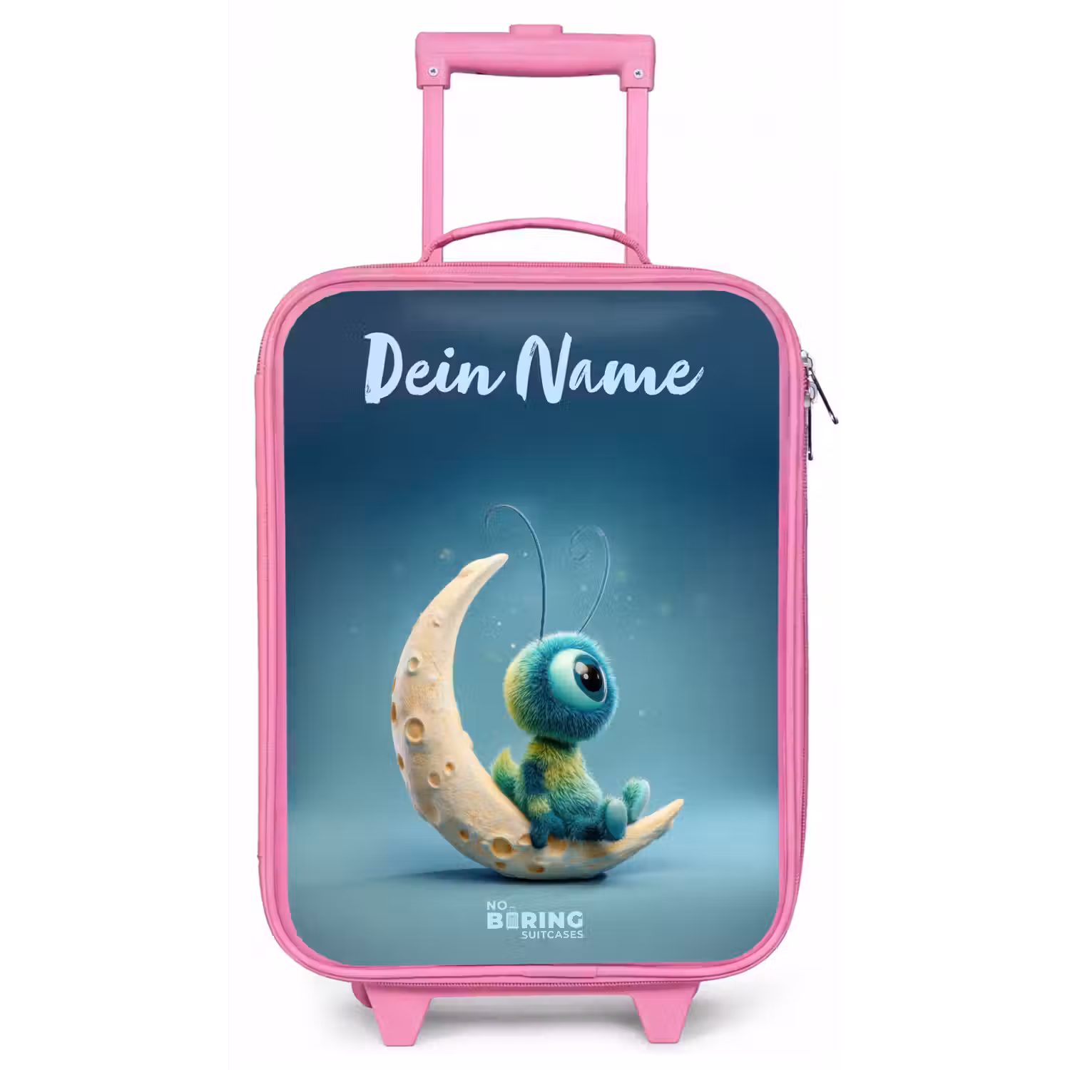Dromerig Wezentje op de Maan Kinderkoffer - Roze klein -zz3dotto