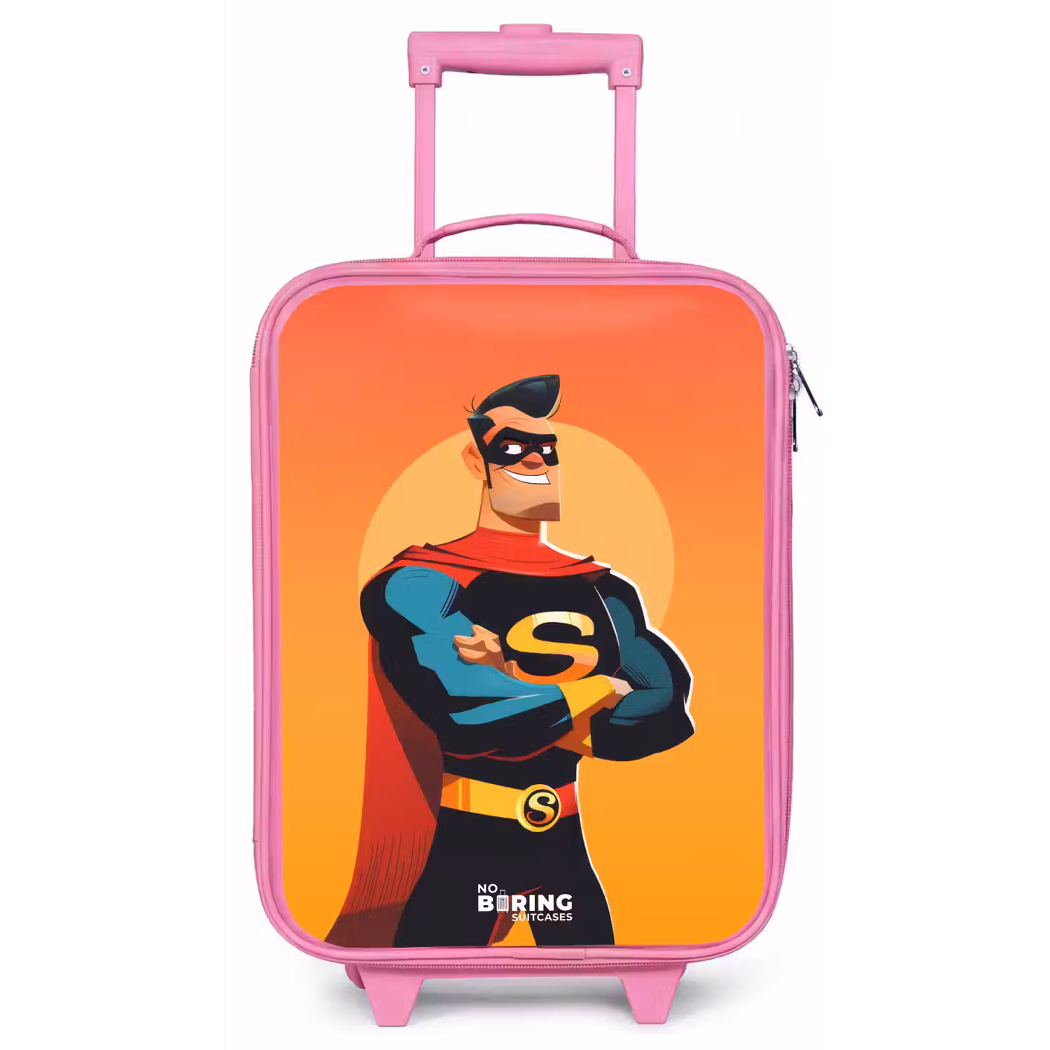 Sunny superhero Kinderkoffer - Roze klein -zz3dotto