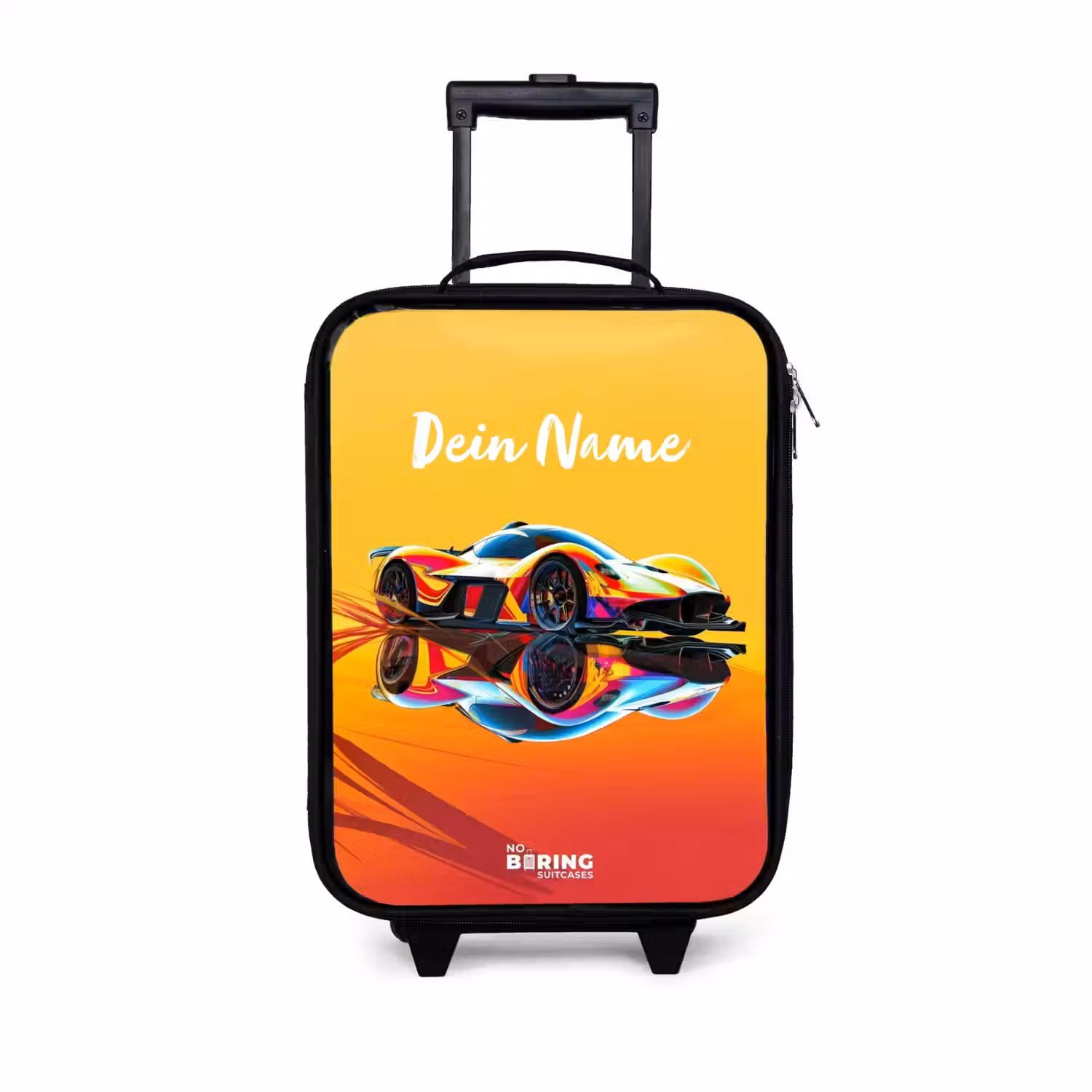 Sunbeam sprinter Kinderkoffer - Zwart klein -3d