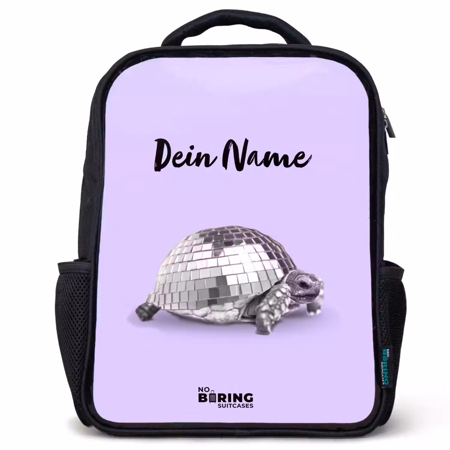 Disco Dirk Rugzak - Zwart middel -3d
