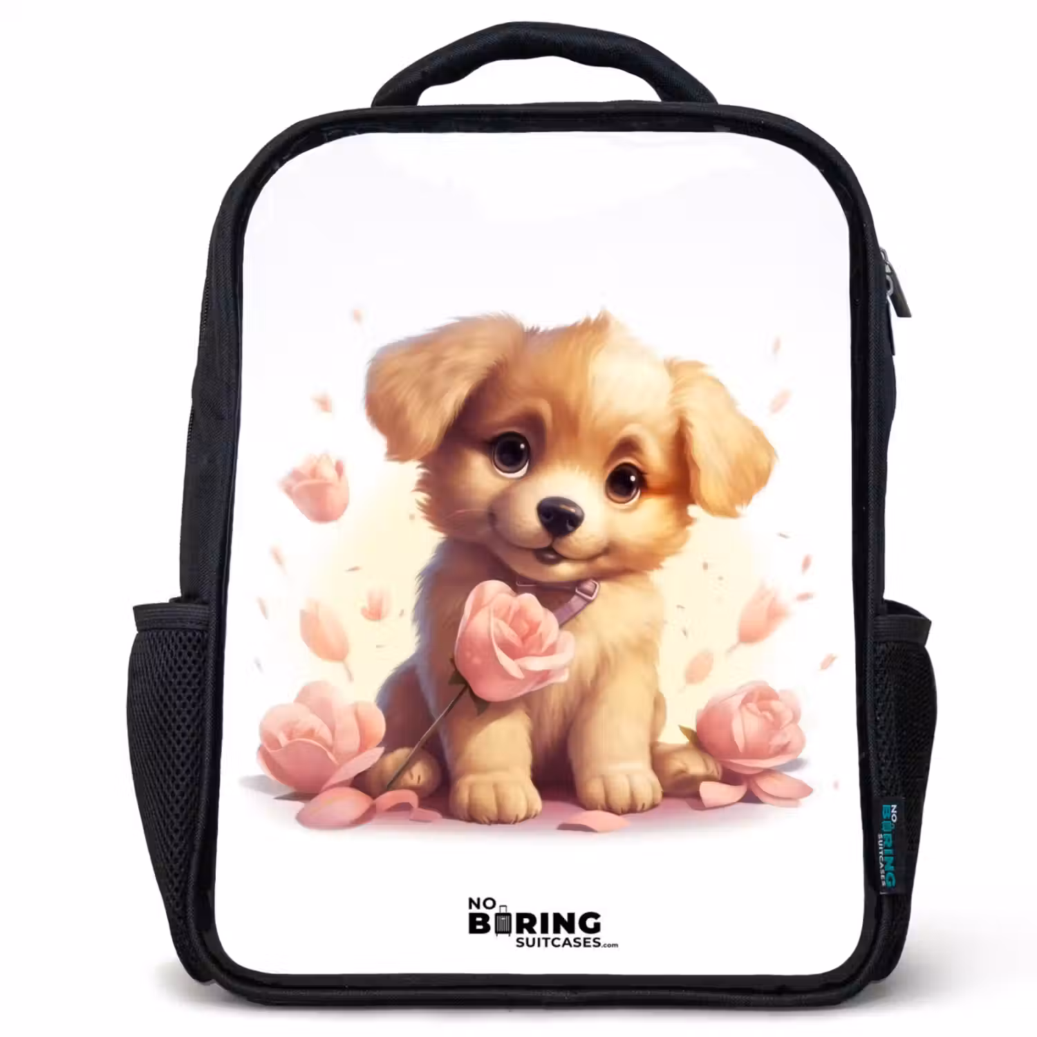 Popke puppy Rugzak - Zwart middel -3d