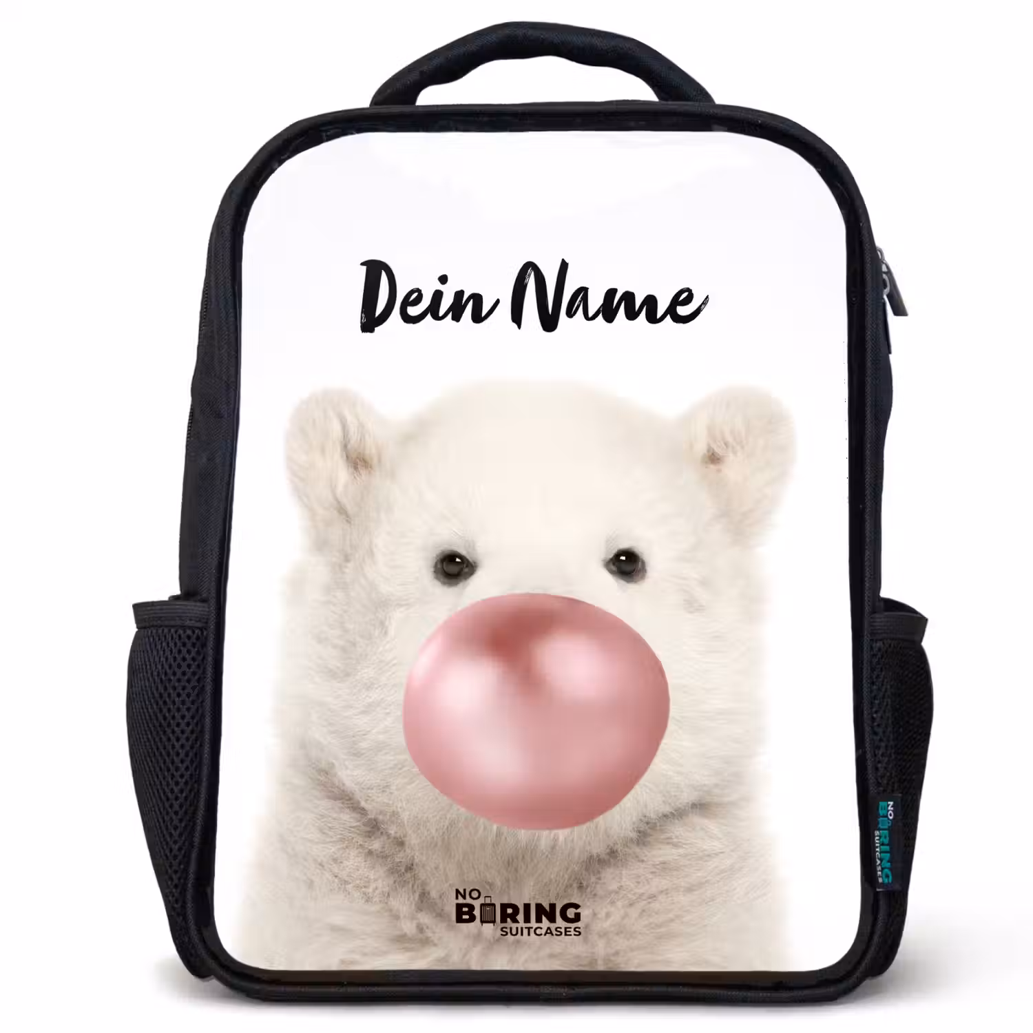 Bubblegum beer Rugzak - Zwart middel -3d