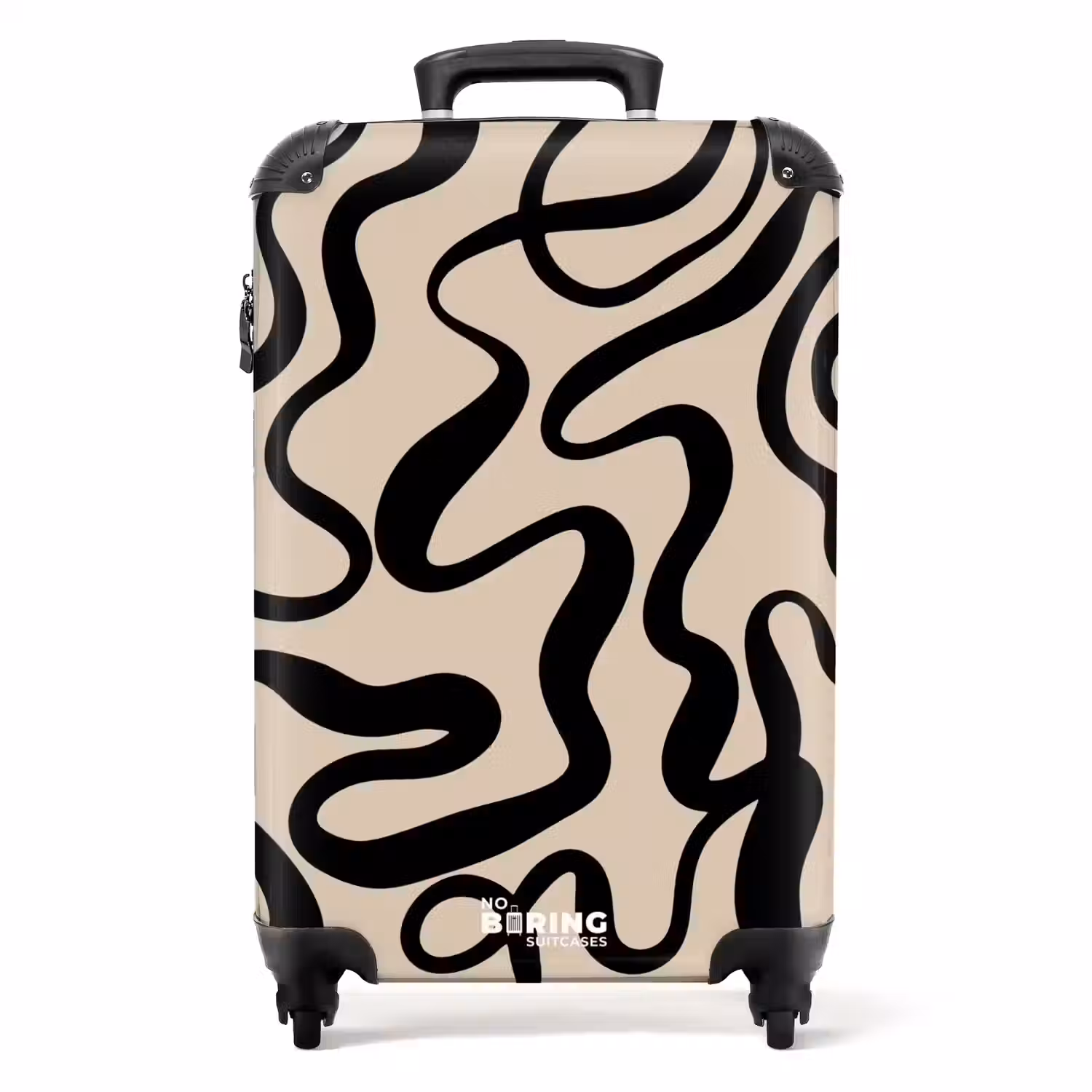 15 NBS - Handbagage koffer - Unisex middel -productfoto_recht