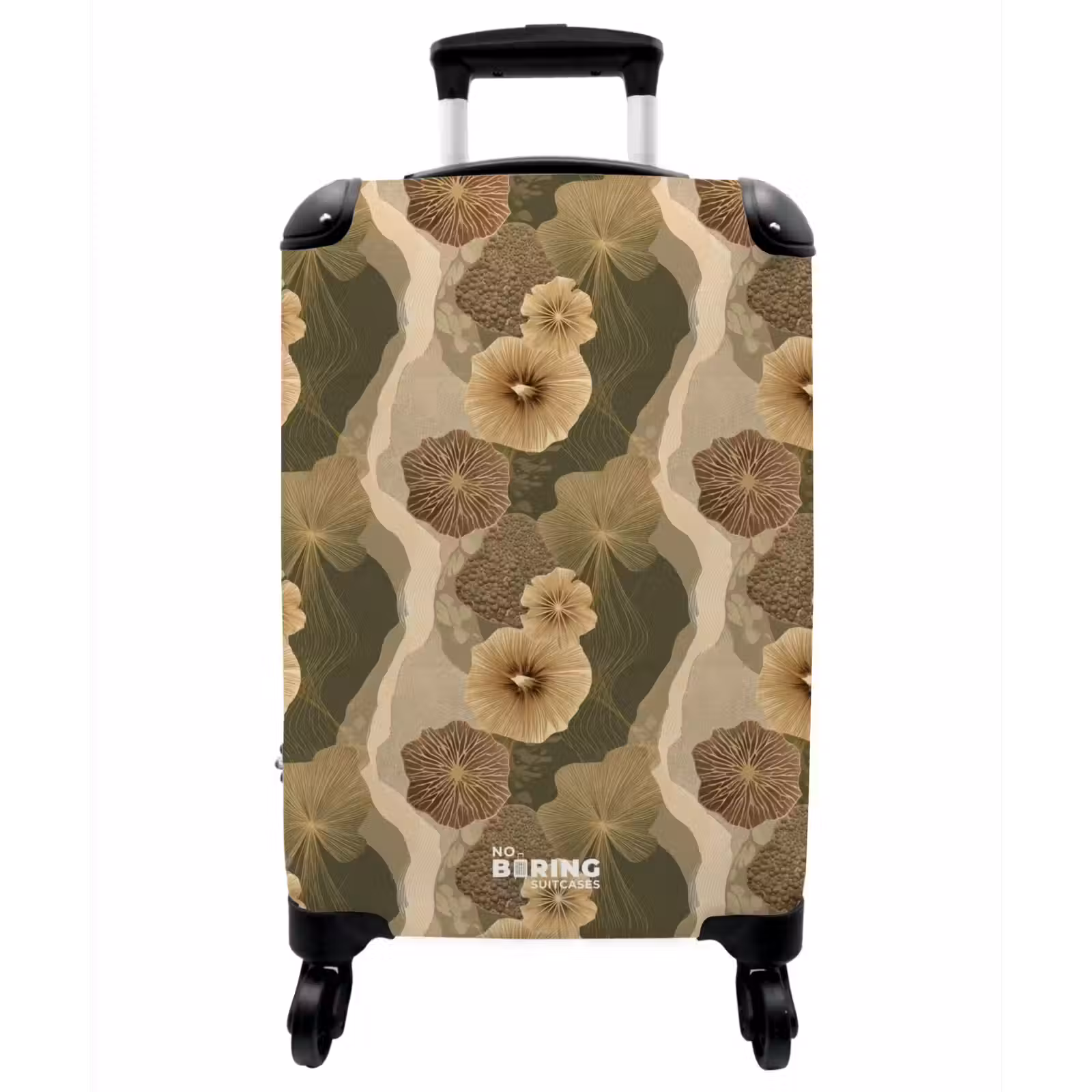 Koffer - Abstrakt – Modern – Grün - Abstract - Modern - Groen NBS - Handbagage koffer - Vrouwen middel
