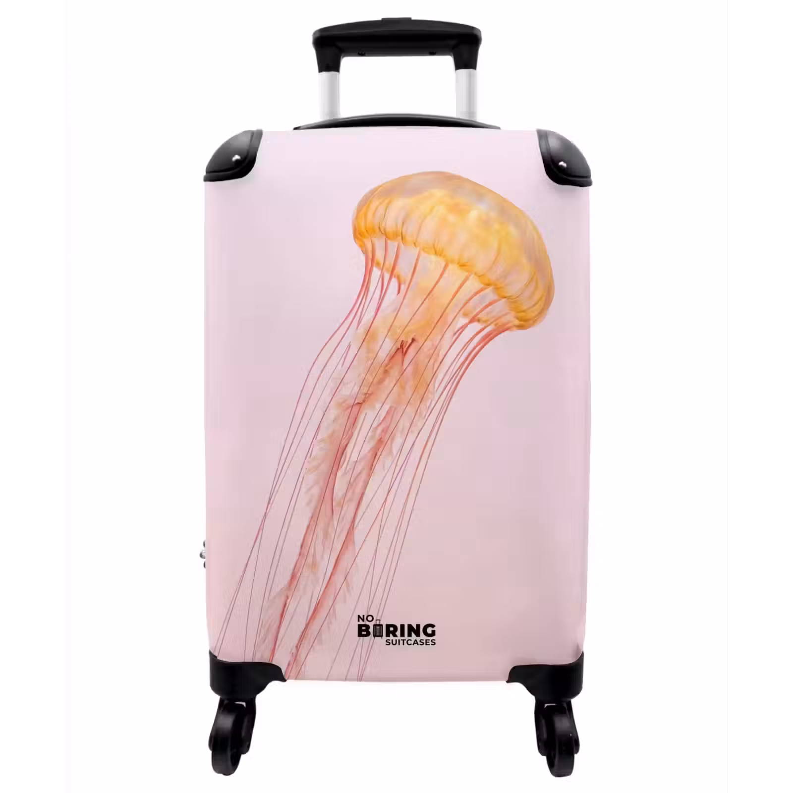 Koffer - Anmutig – Qual – Rosa - Sierlijk - Kwal - Roze NBS - Handbagage koffer - Vrouwen middel