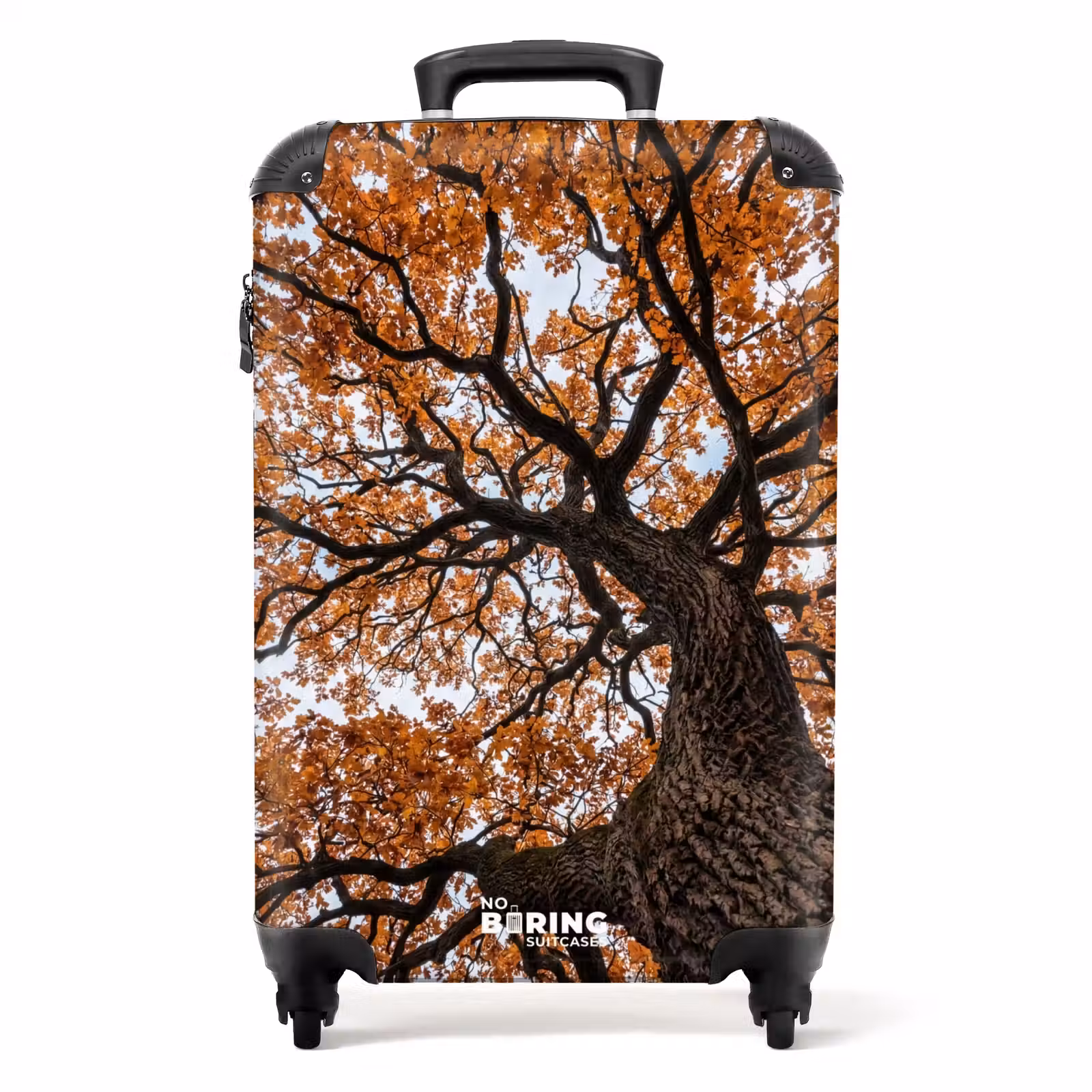 Koffer - Baum – Blätterdach – Herbst – Orange – Stimmungsvoll - Boom - Bladerdak - Herfst - Oranje - Sfeervol NBS - Handbagage koffer - Volwassenen Unisex middel