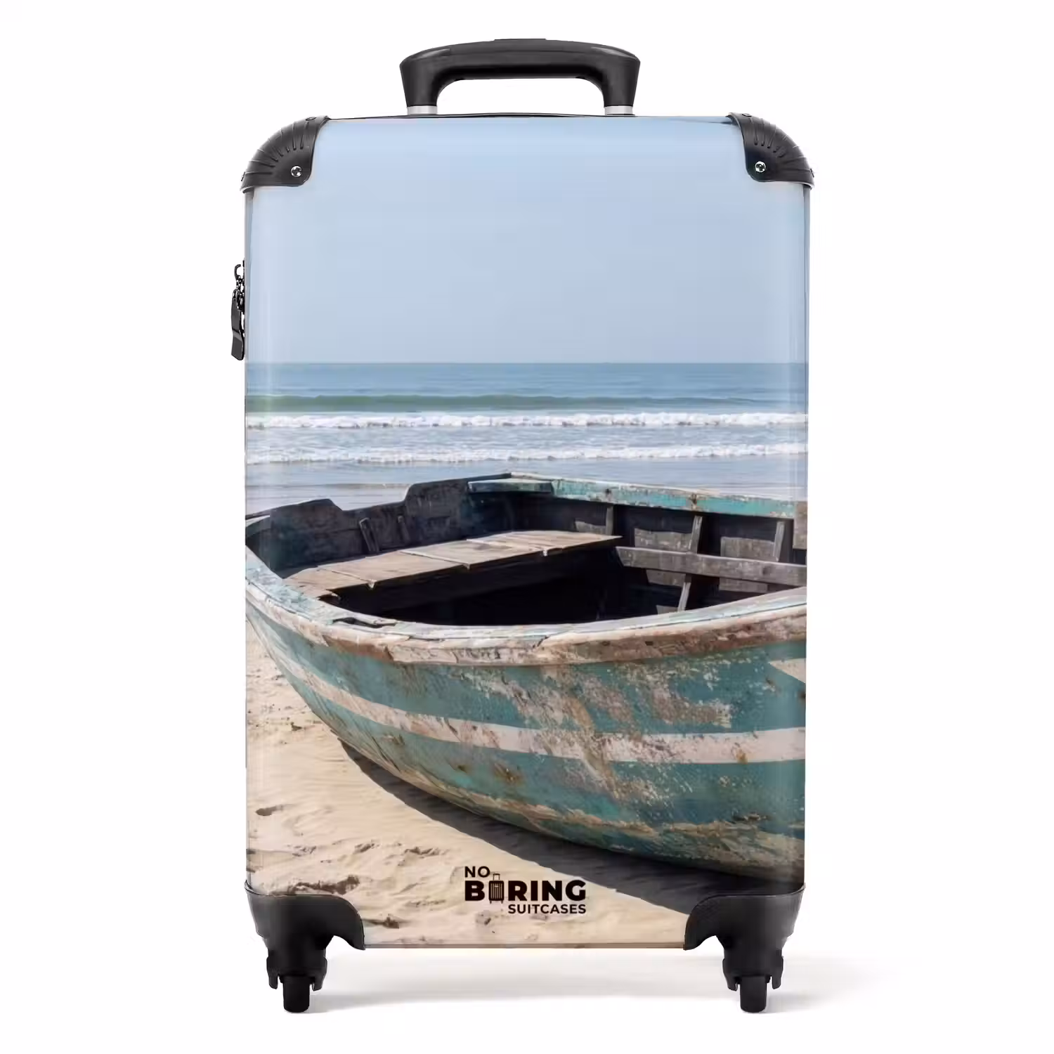 Boot - Zandstrand - Zee NBS - Handbagage koffer - Volwassenen Unisex middel -productfoto_recht