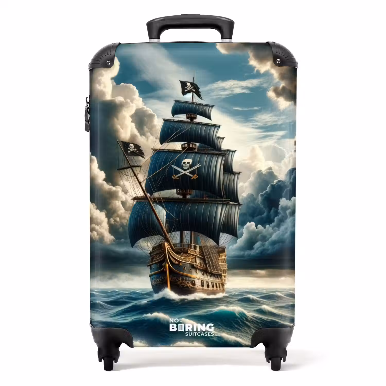Duistere diamant NBS - Handbagage koffer - Unisex middel -productfoto_recht