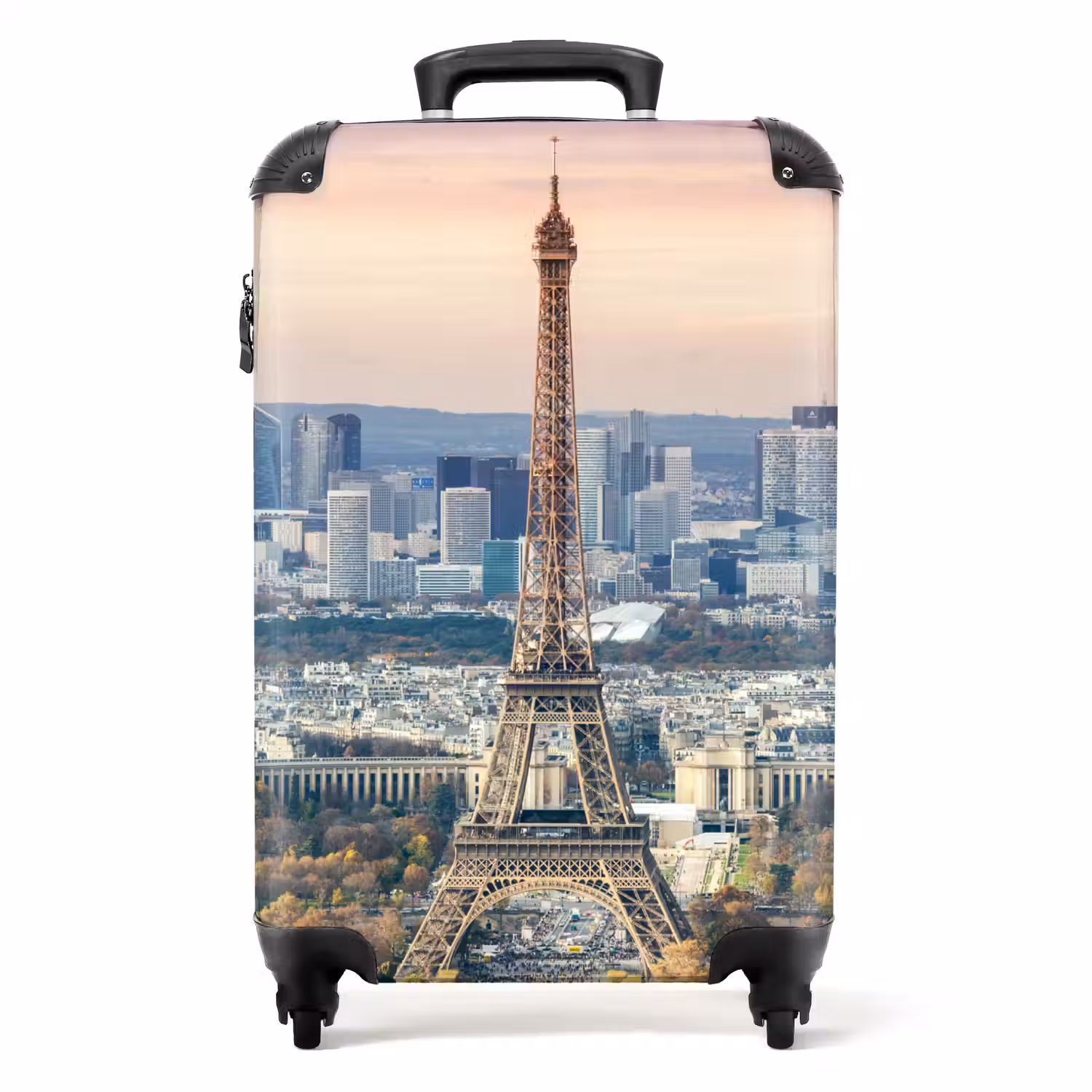 Eiffeltoren - Herfst - Parijs - Avond NBS - Handbagage koffer - Unisex middel -productfoto_recht