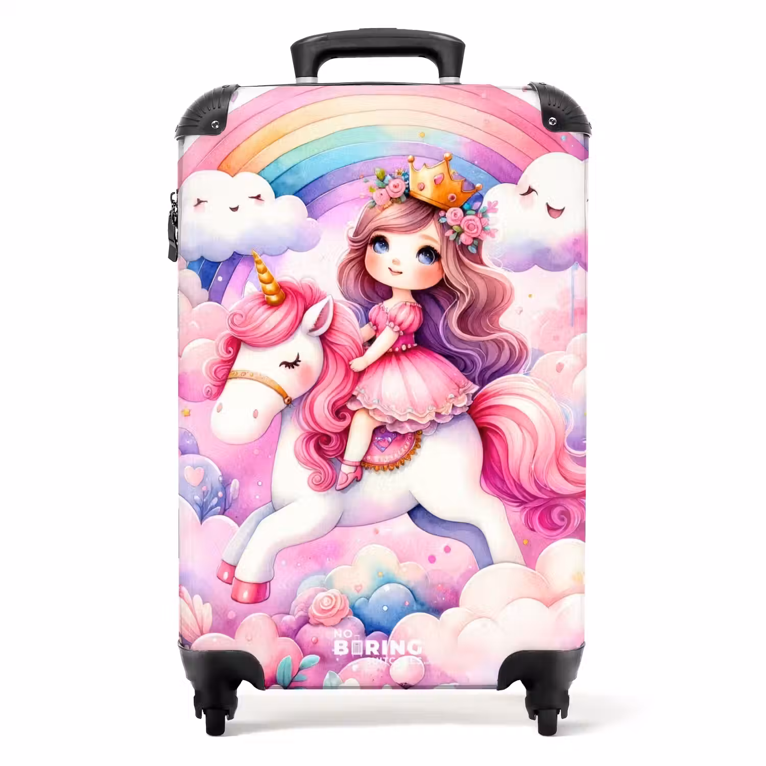 Eenhoorndromen NBS - Handbagage koffer - Unisex middel -productfoto_recht