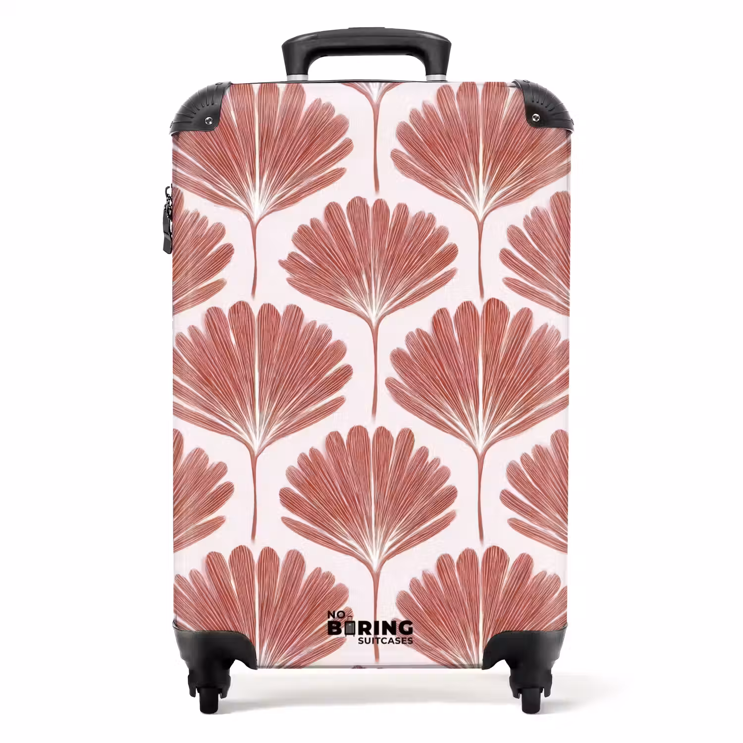 Waaier - Motief - Terra NBS - Handbagage koffer - Volwassenen Unisex middel -productfoto_recht