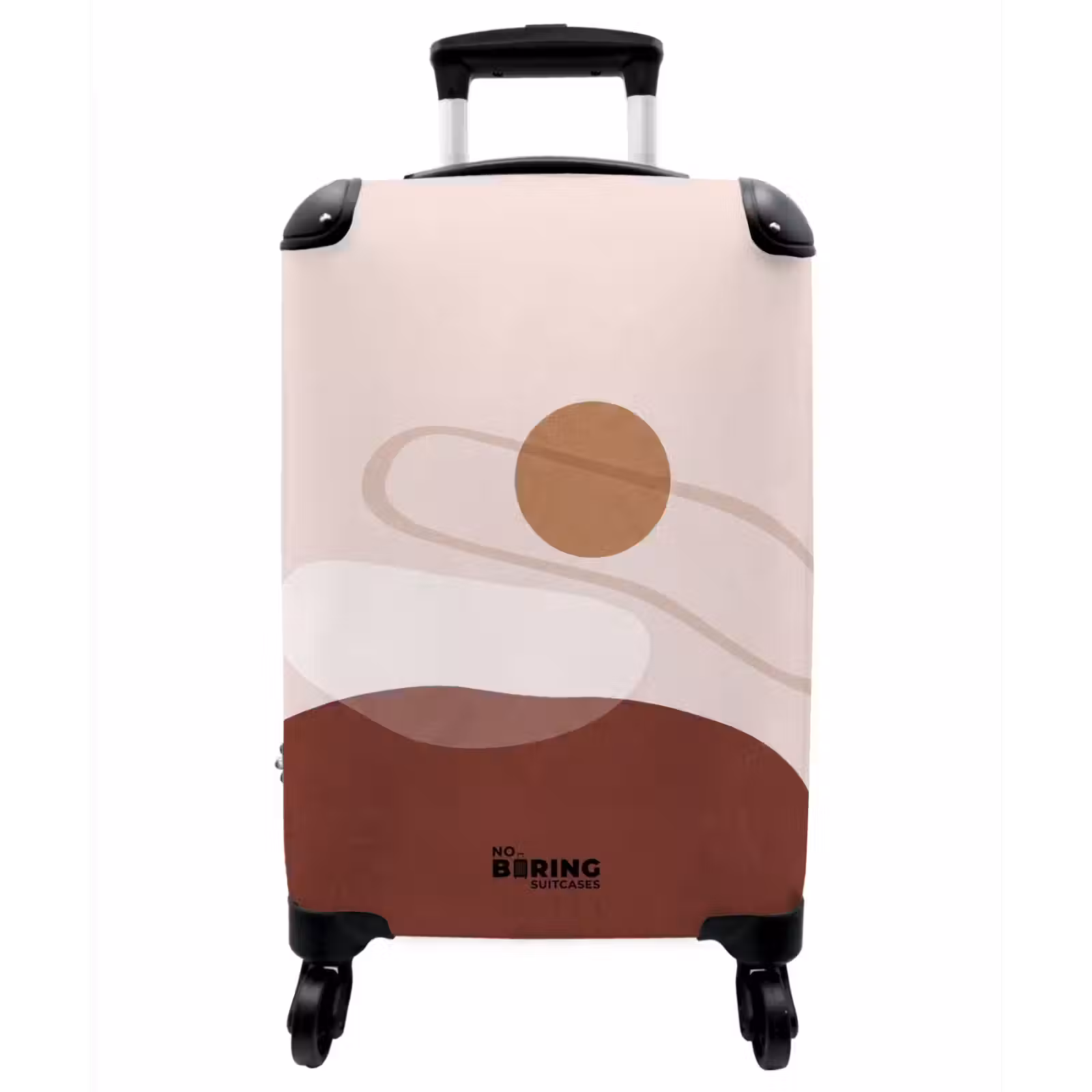 Koffer - Formen – Organisch – Kunst - Vormen - Organisch - Kunst NBS - Handbagage koffer - Vrouwen middel
