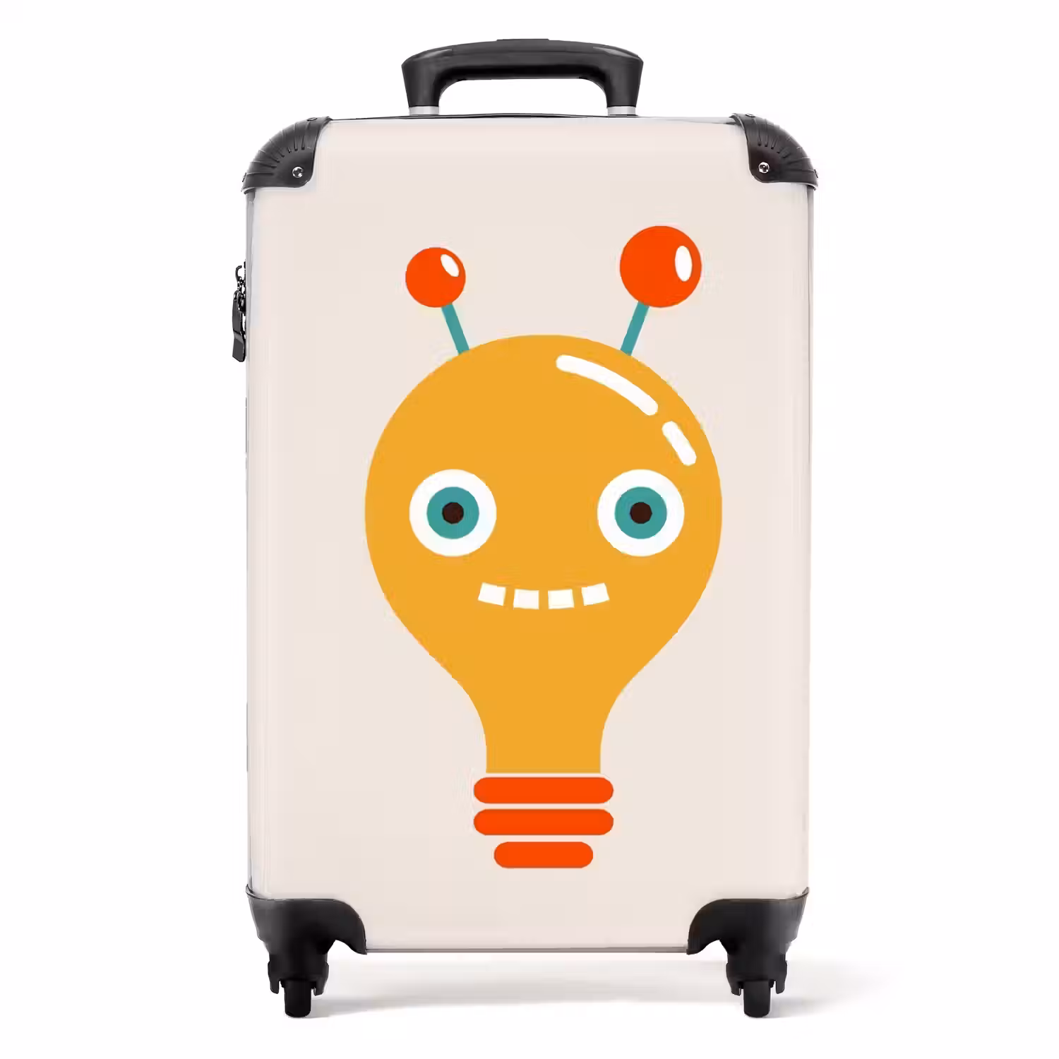 Blinkende bot NBS - Handbagage koffer - Unisex middel -productfoto_recht