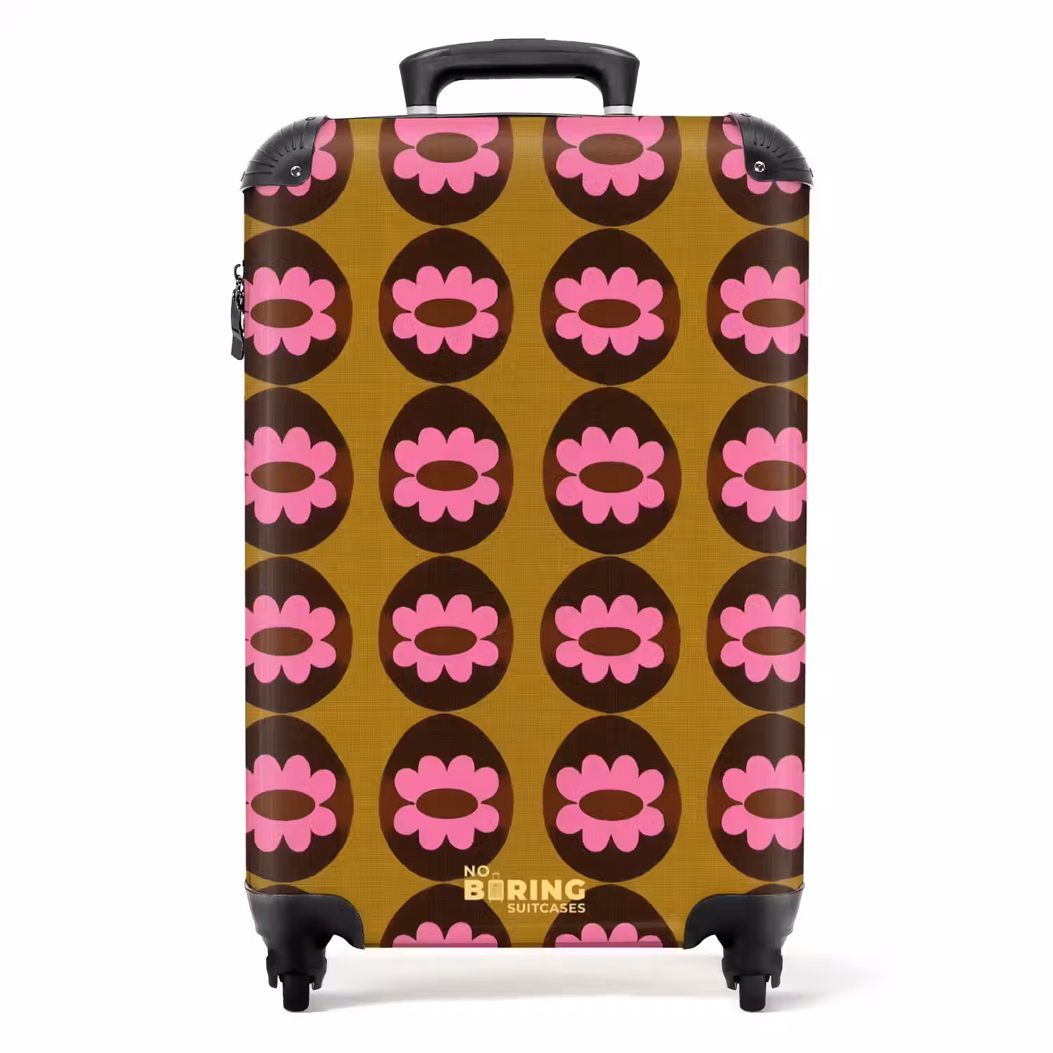 Grafisch - Patroon - Kleurrijk NBS - Handbagage koffer - Volwassenen Unisex middel -productfoto_recht