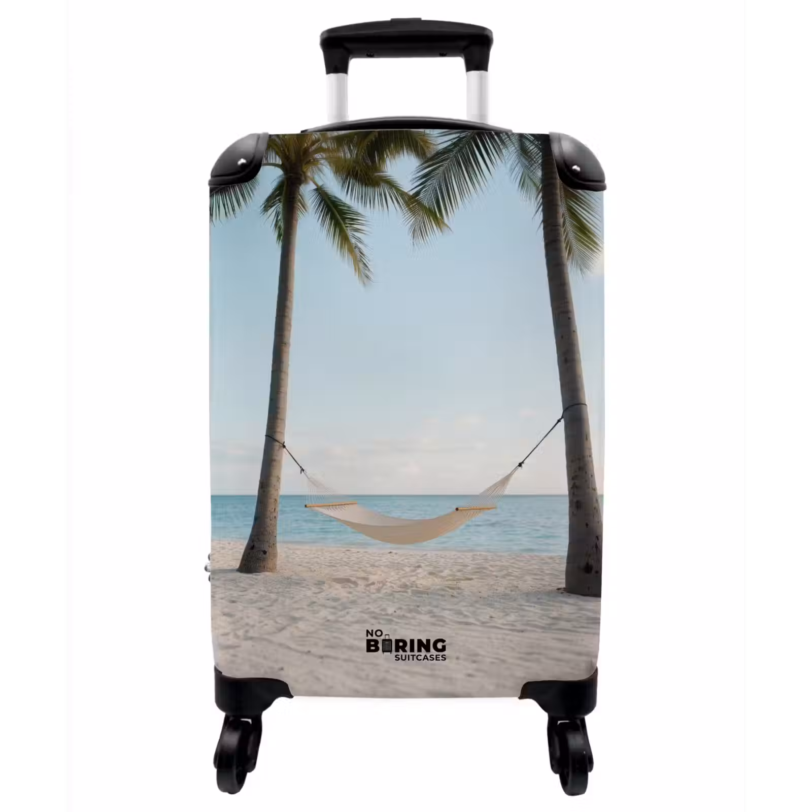 Koffer - Hängematte – Strand – Weiß - Hangmat - Strand - Wit NBS - Handbagage koffer - Vrouwen middel