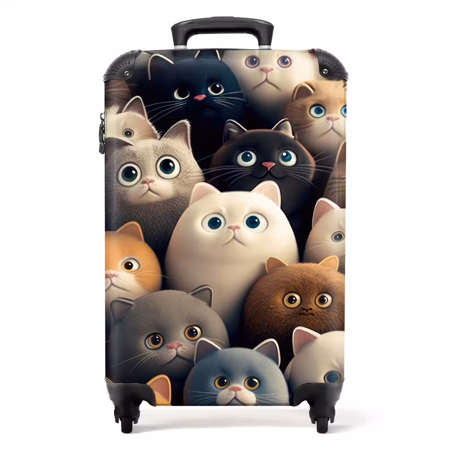 Kattigheid NBS - Handbagage koffer - Unisex middel -productfoto_recht
