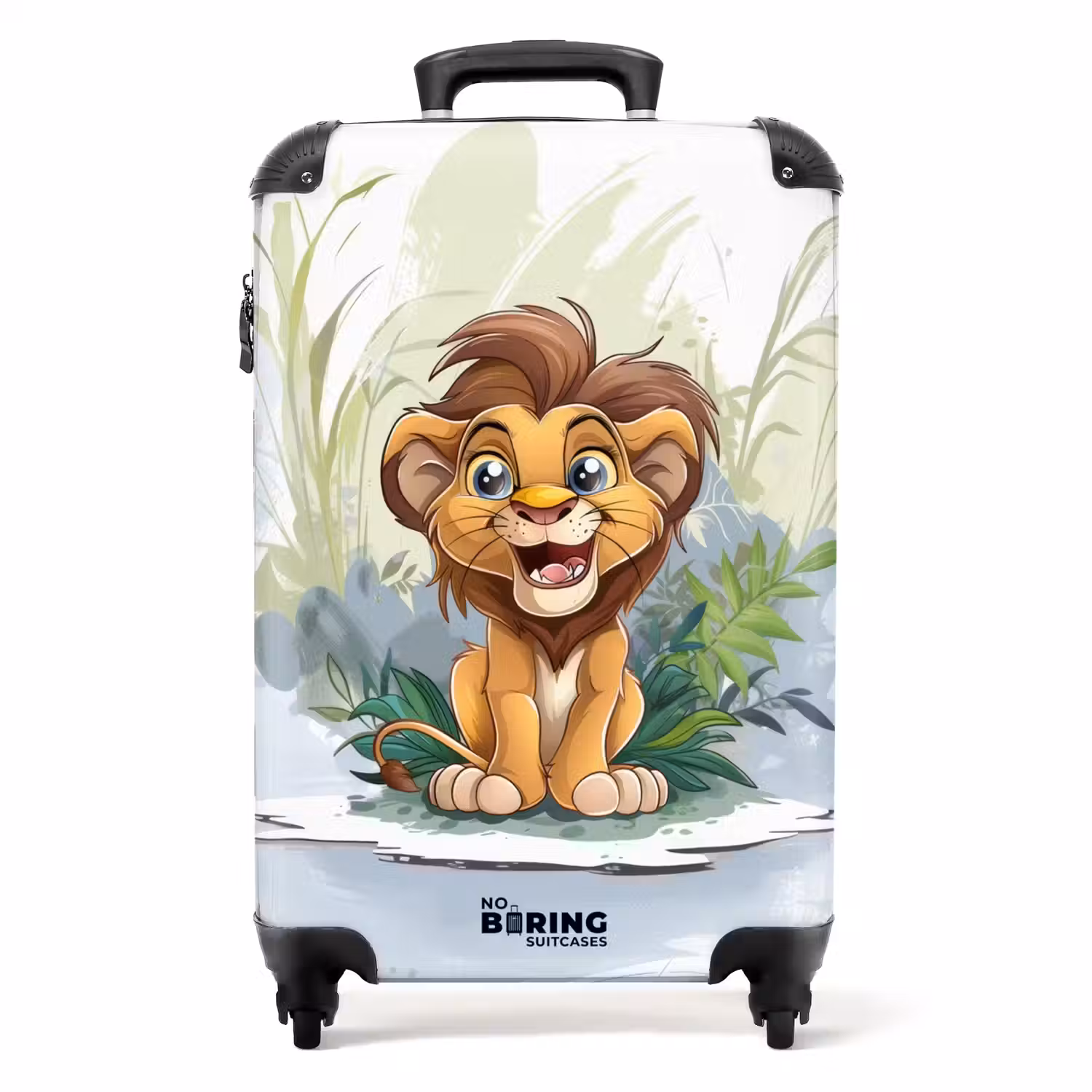 Lenny leeuwtje NBS - Handbagage koffer - Unisex middel -productfoto_recht