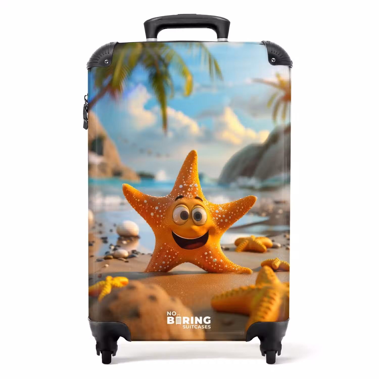 zeesterk NBS - Handbagage koffer - Unisex middel -productfoto_recht