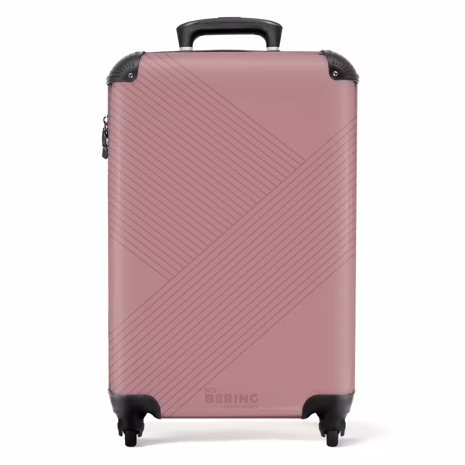 Minimal - Kruisende lijnen op NBS - Handbagage koffer - Unisex middel -productfoto_recht