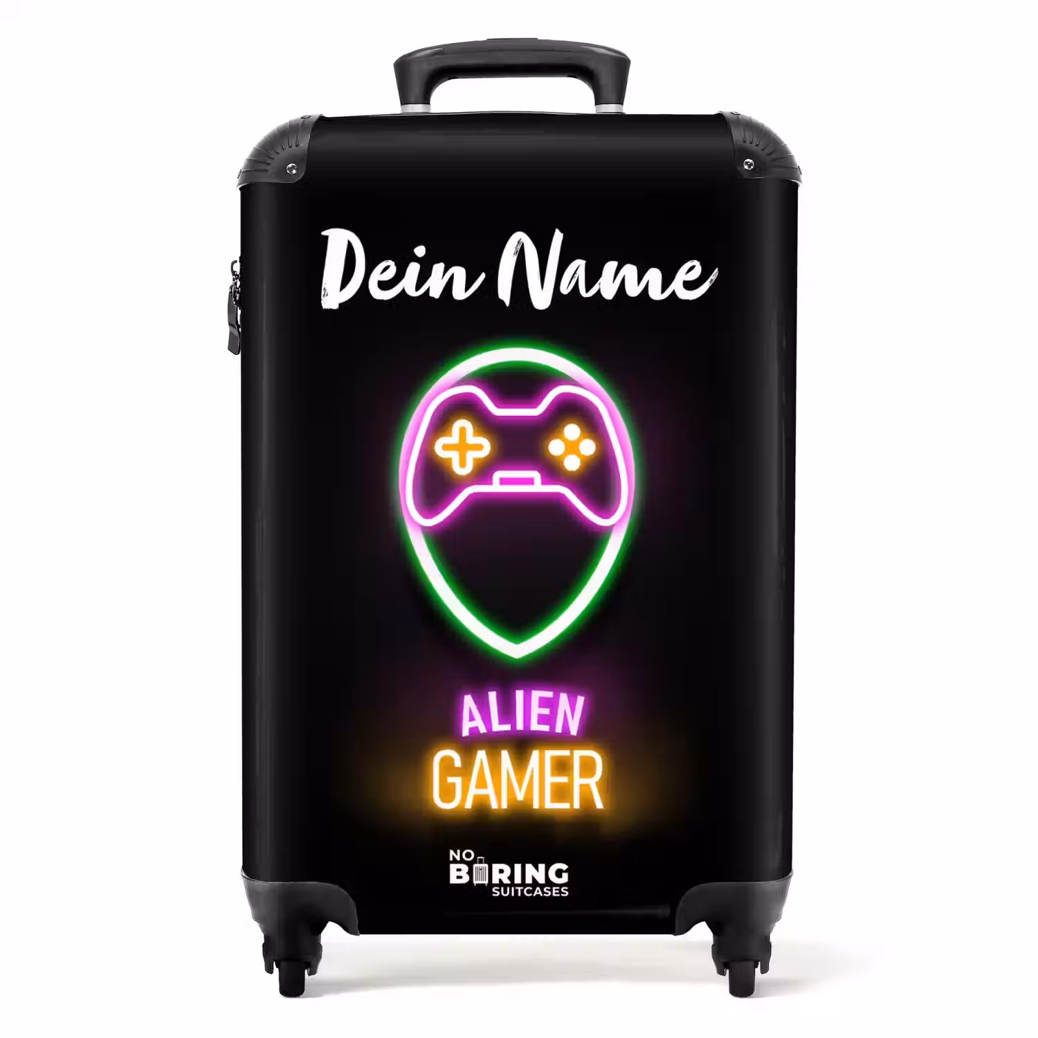 Alien Gamer NBS - Handbagage koffer - Kinderen Unisex middel -productfoto_recht