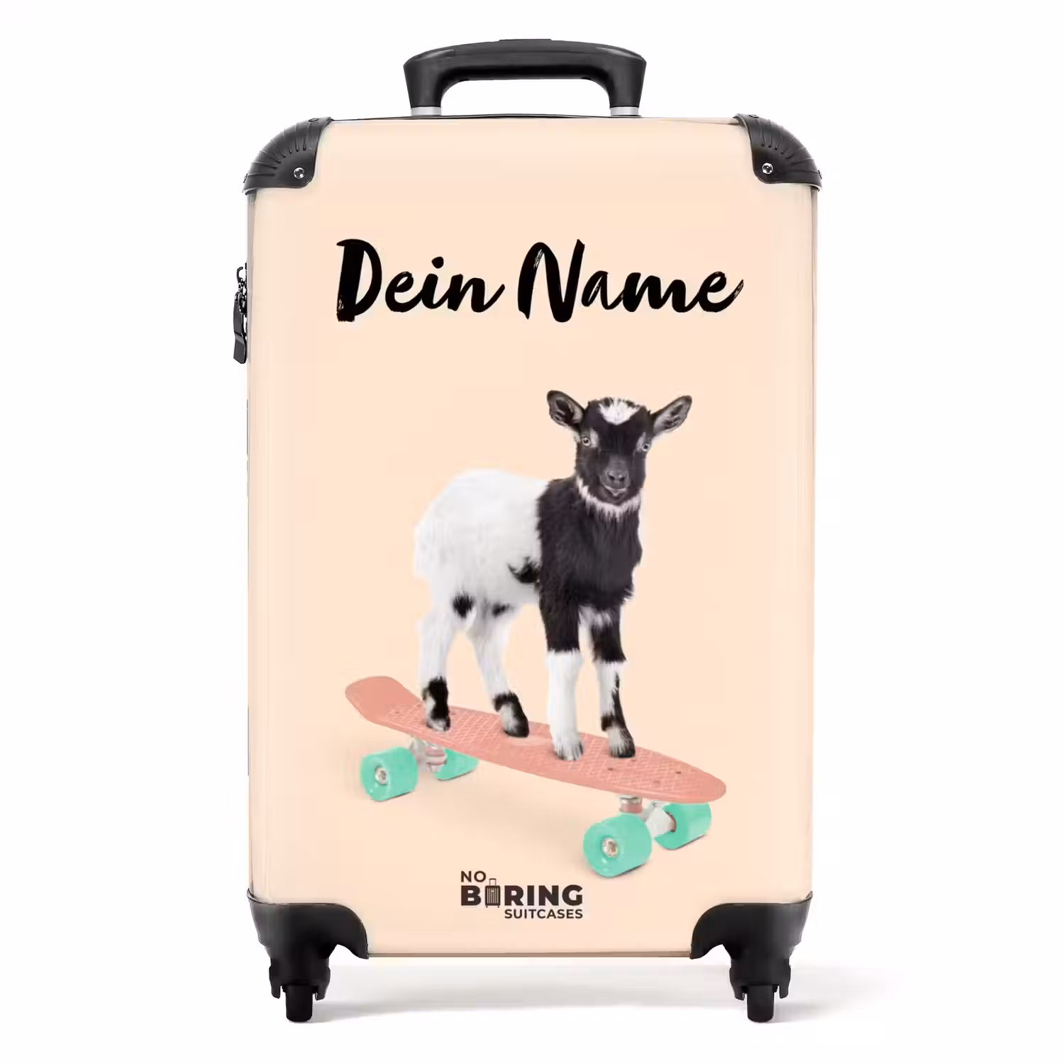 Boardende bok NBS - Handbagage koffer - Kinderen Unisex middel -productfoto_recht